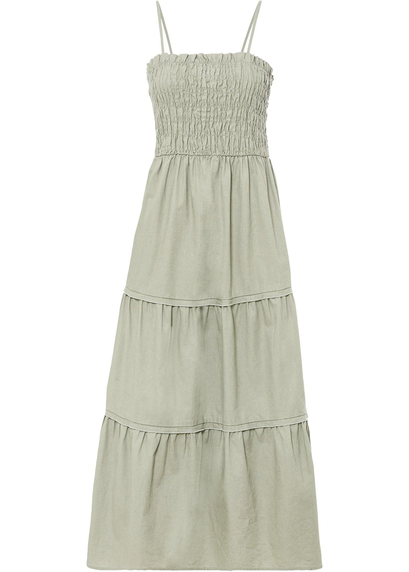 Robe midi en lin majoritaire