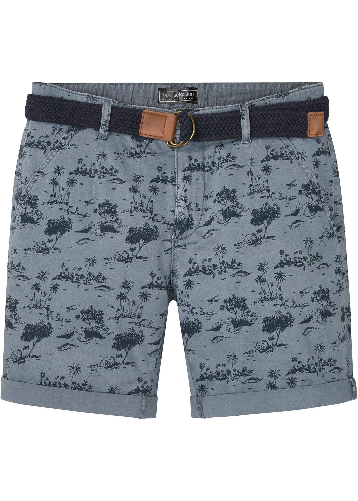 Bermuda chino, Regular Fit avec ceinture