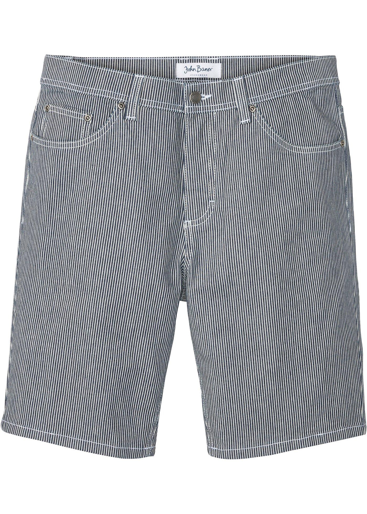 Bermuda en jean extensible, Classic Fit