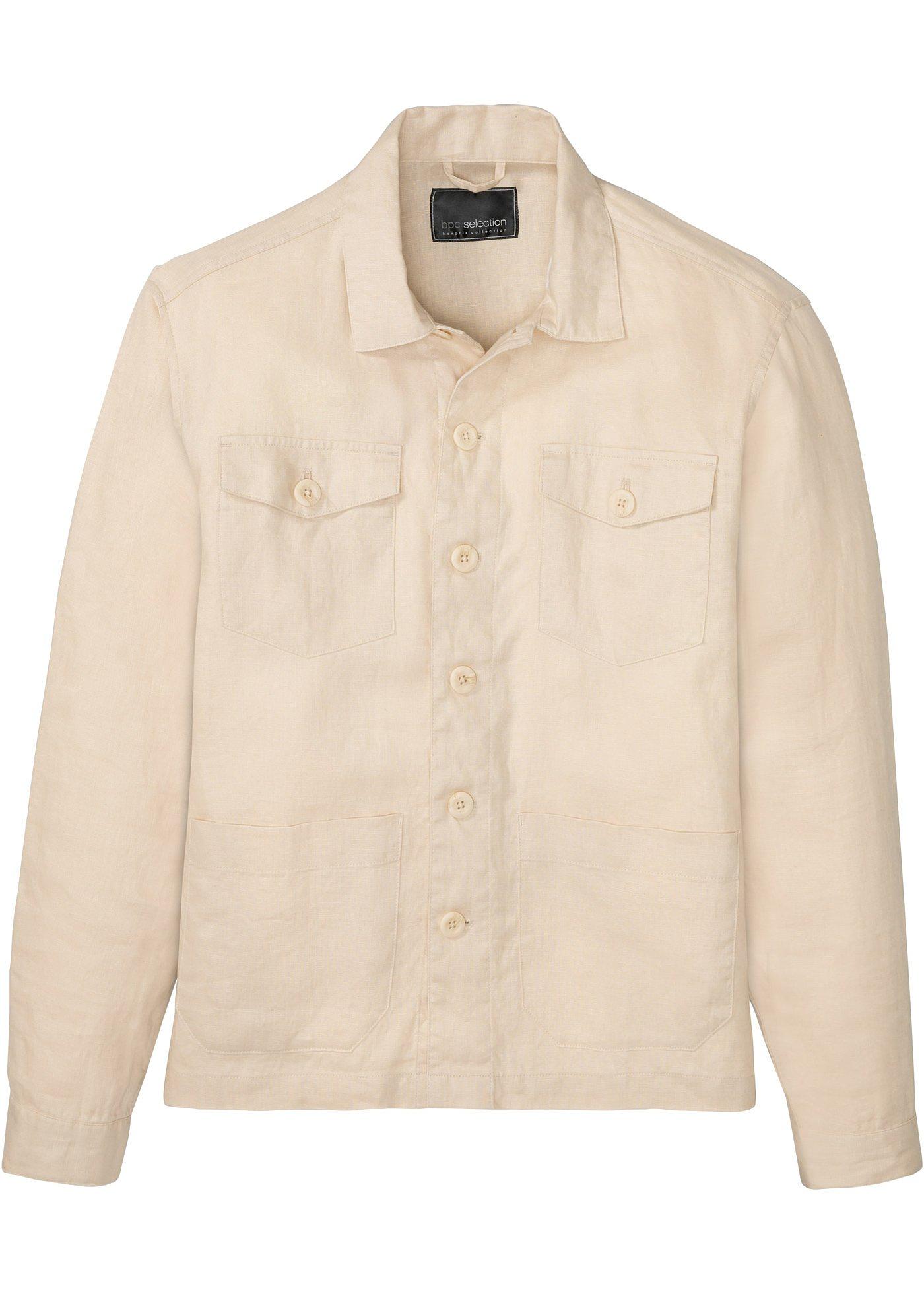 Veste-chemise en lin