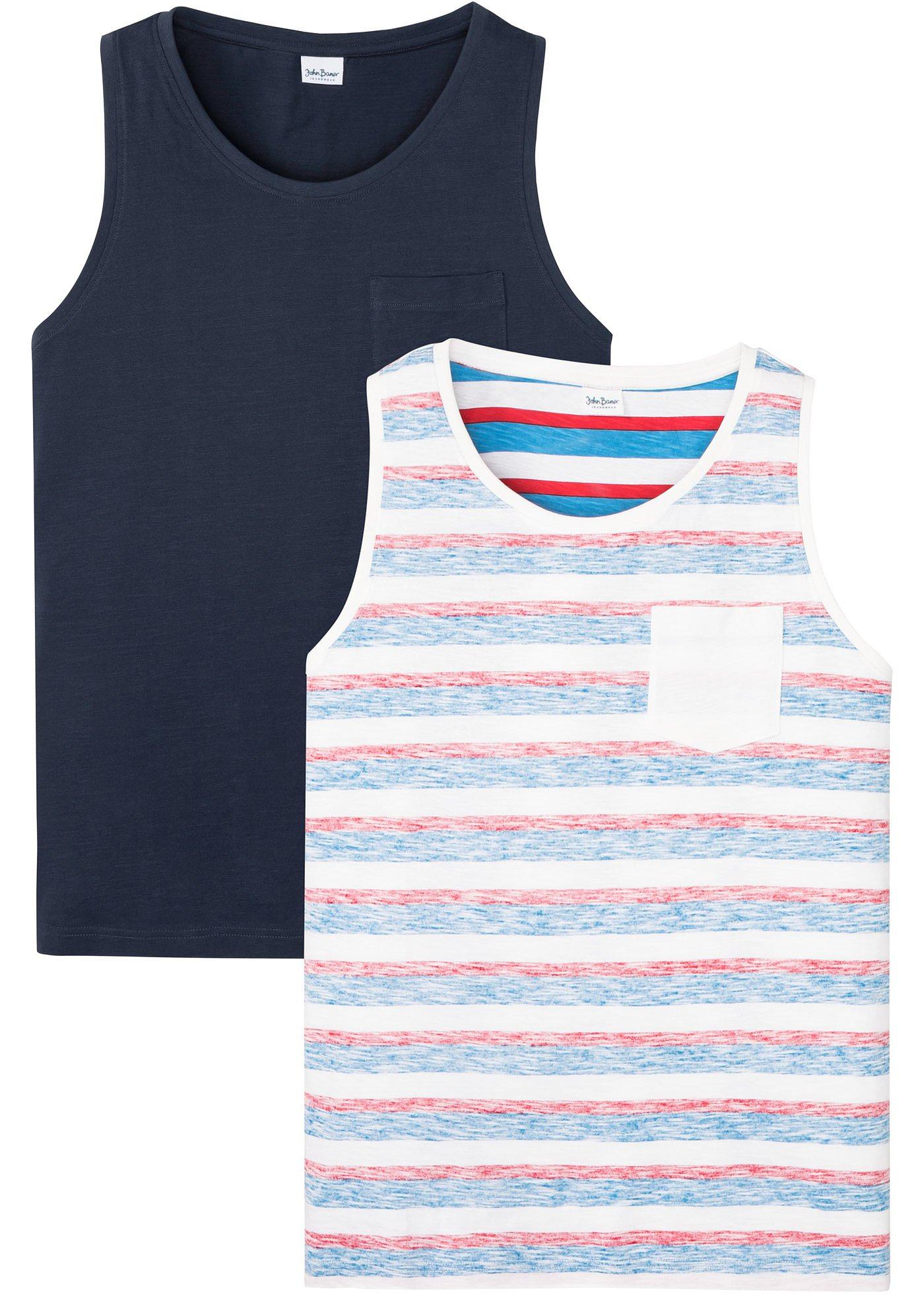 Lot de 2 débardeurs