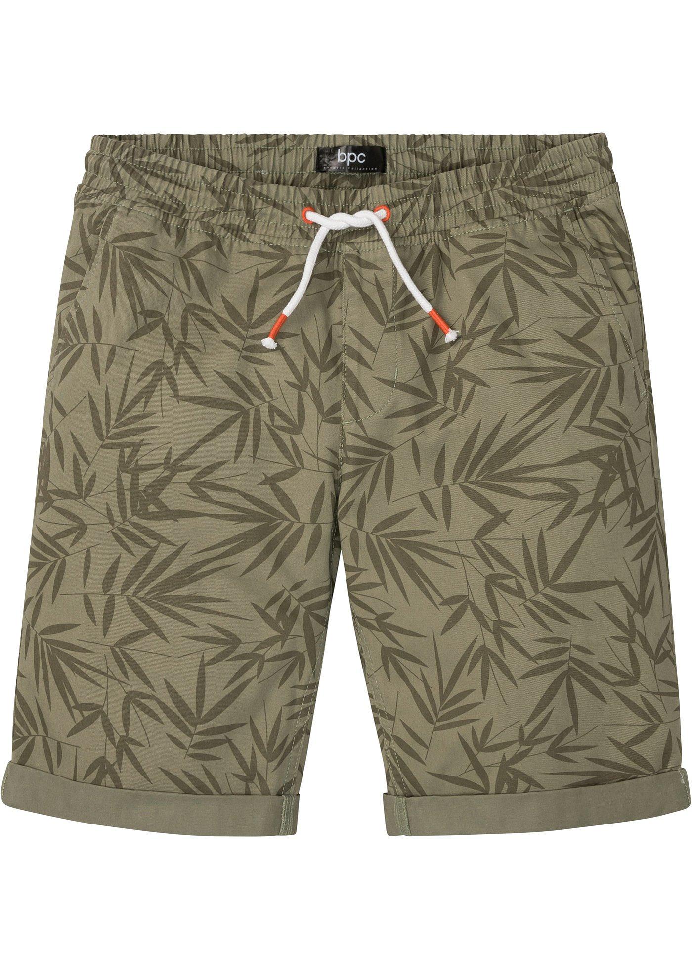 Bermuda avec taille élastiquée, Regular Fit