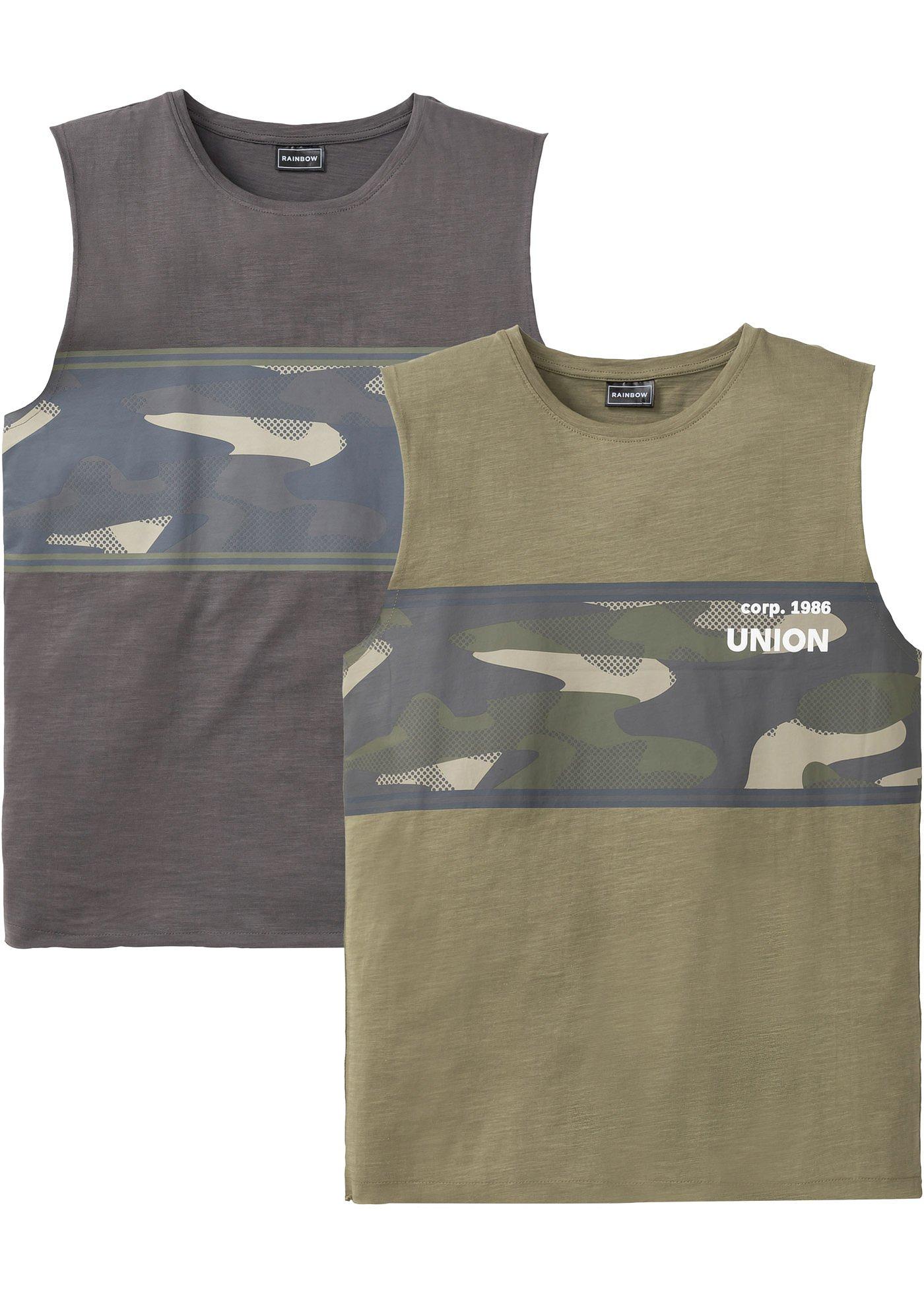 Lot de 2 débardeurs marcel