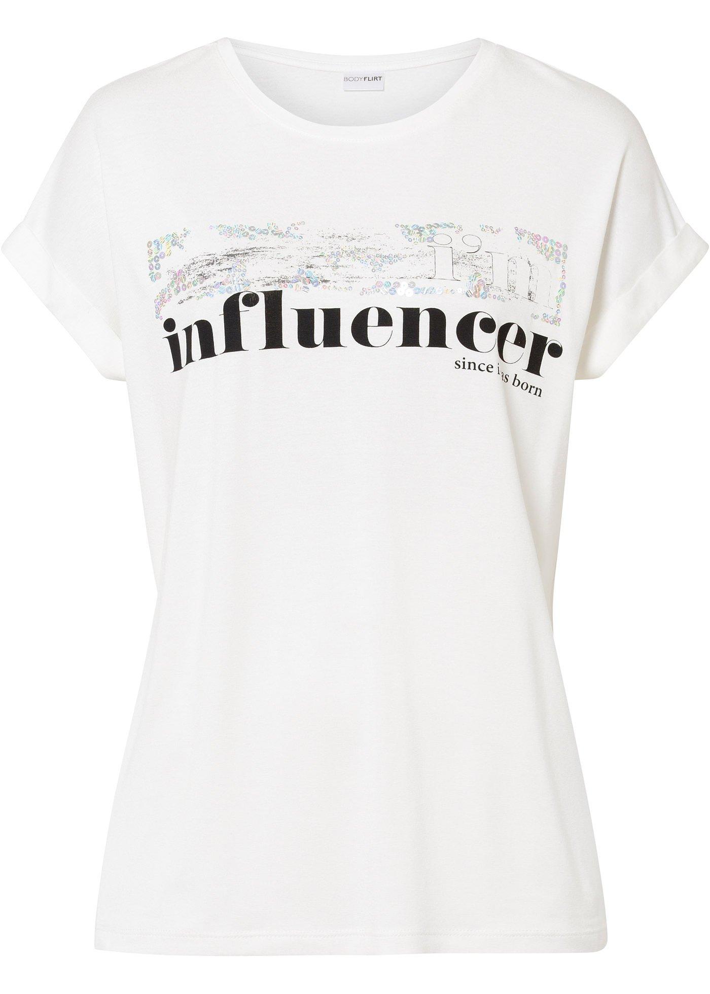 T-shirt à paillettes