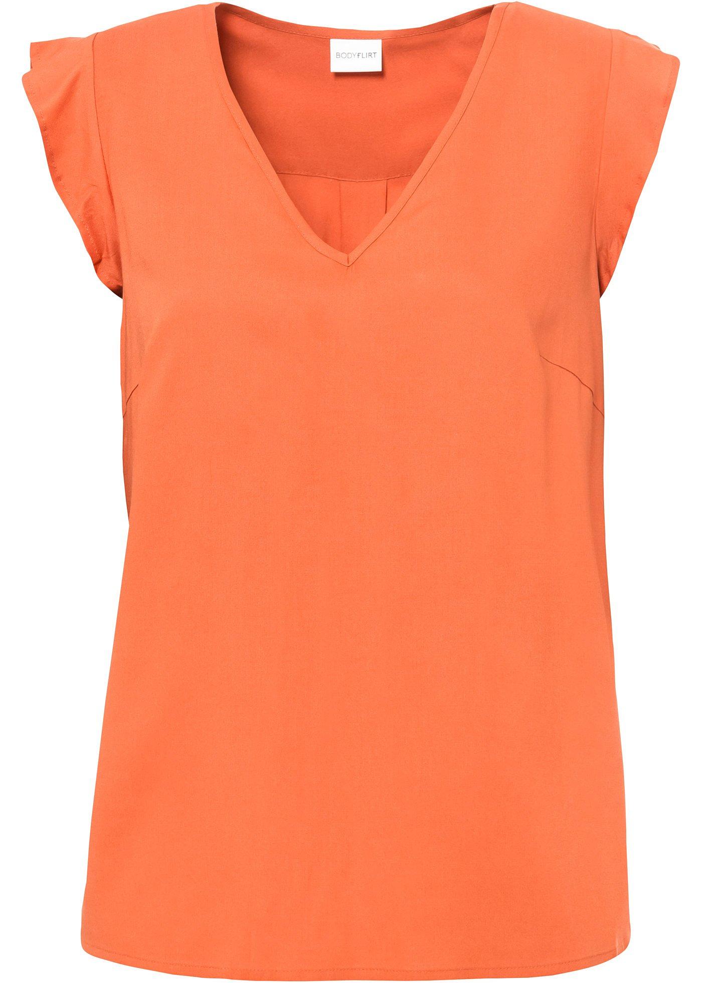 Blouse à manches papillon