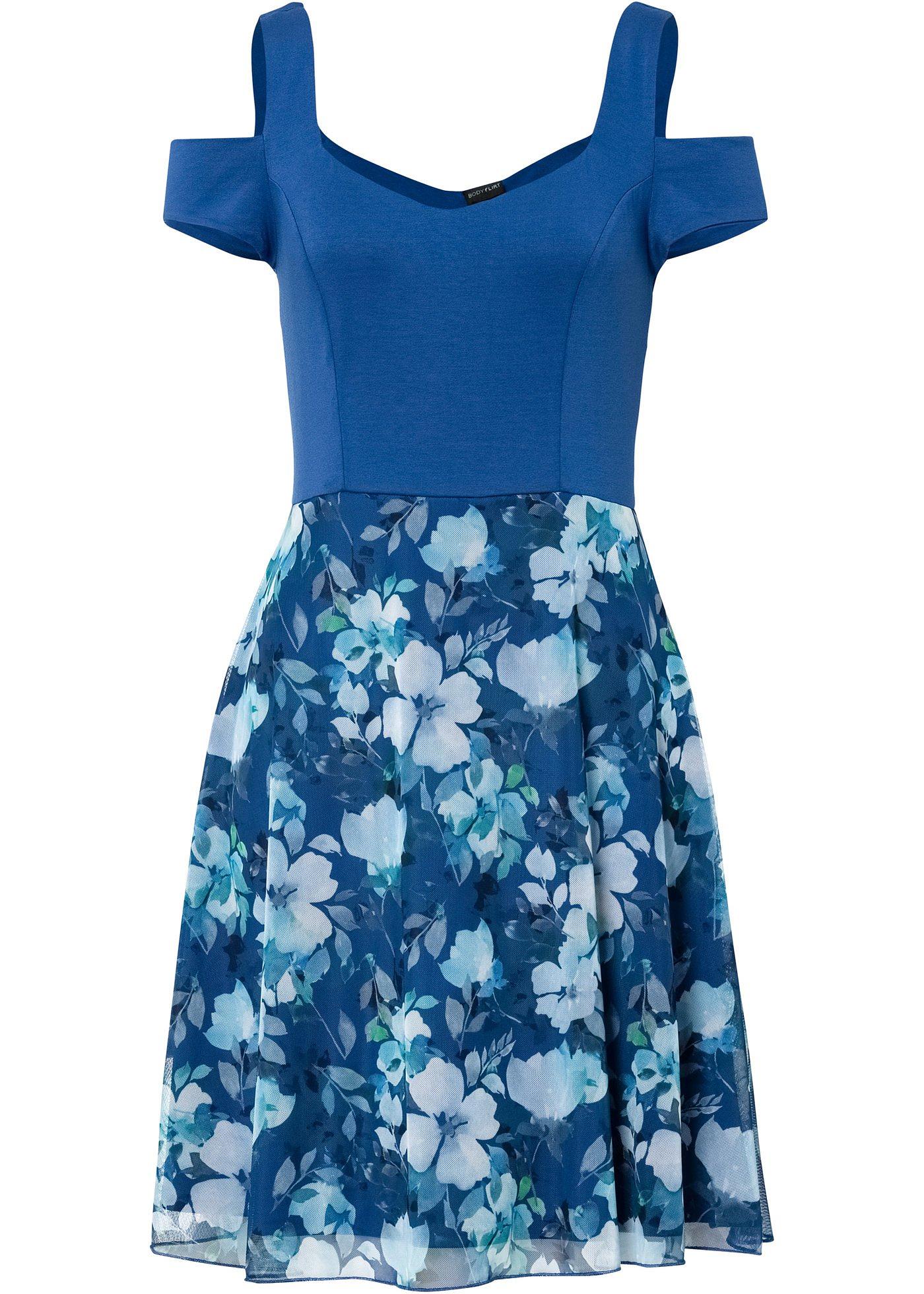 Robe avec jupe imprimée