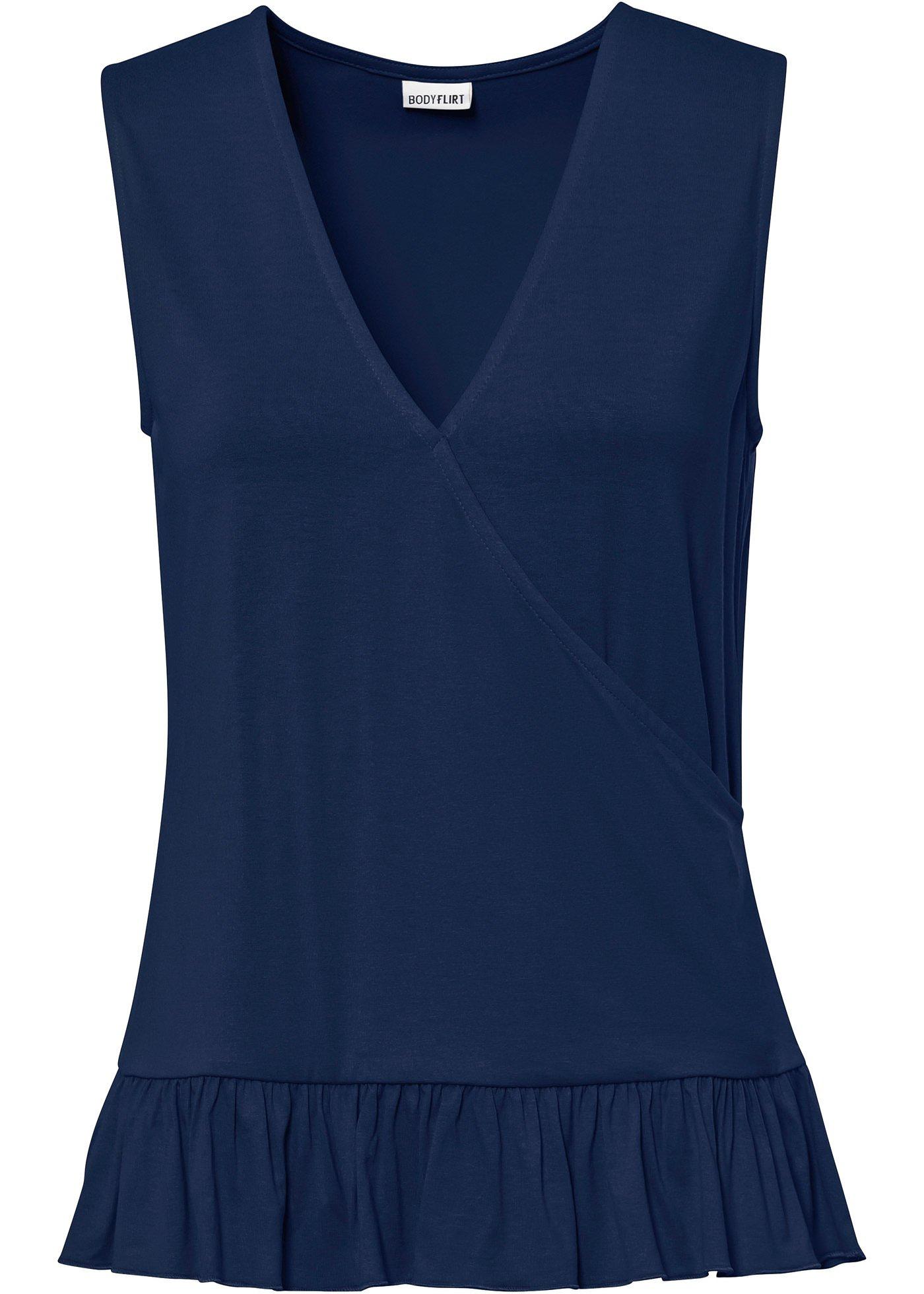 Top en jersey en viscose durable