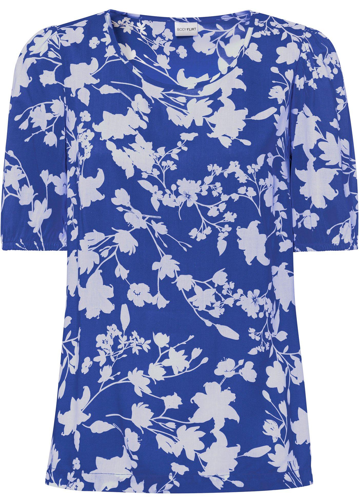 Chemisier manches courtes en viscose durable