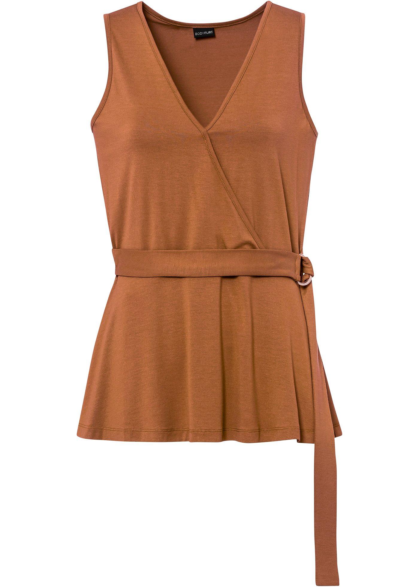 Top en jersey en viscose durable