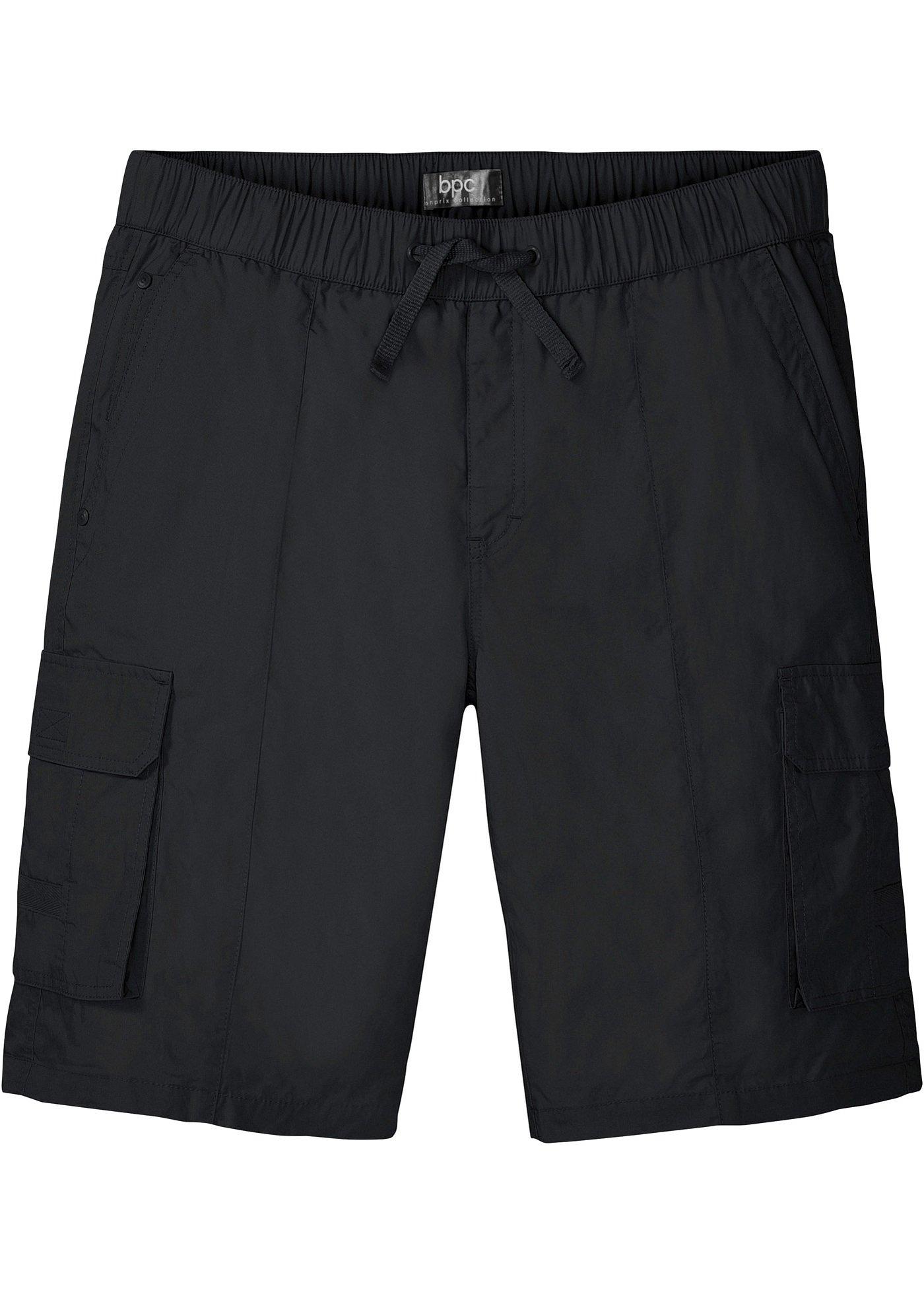 Short cargo avec tour de taille élastique, Regular Fit