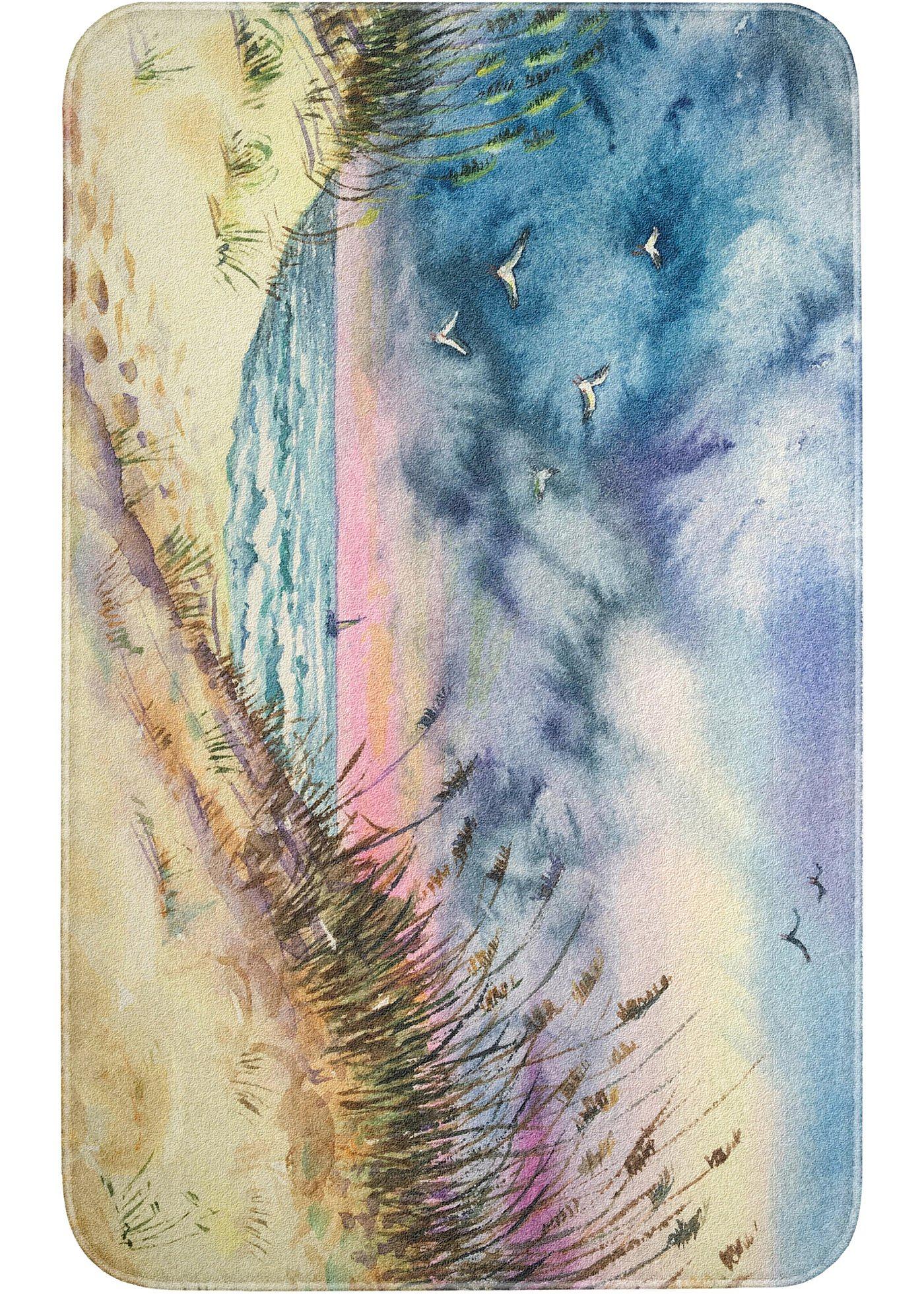 Tapis de salle de bain à mémoire de forme