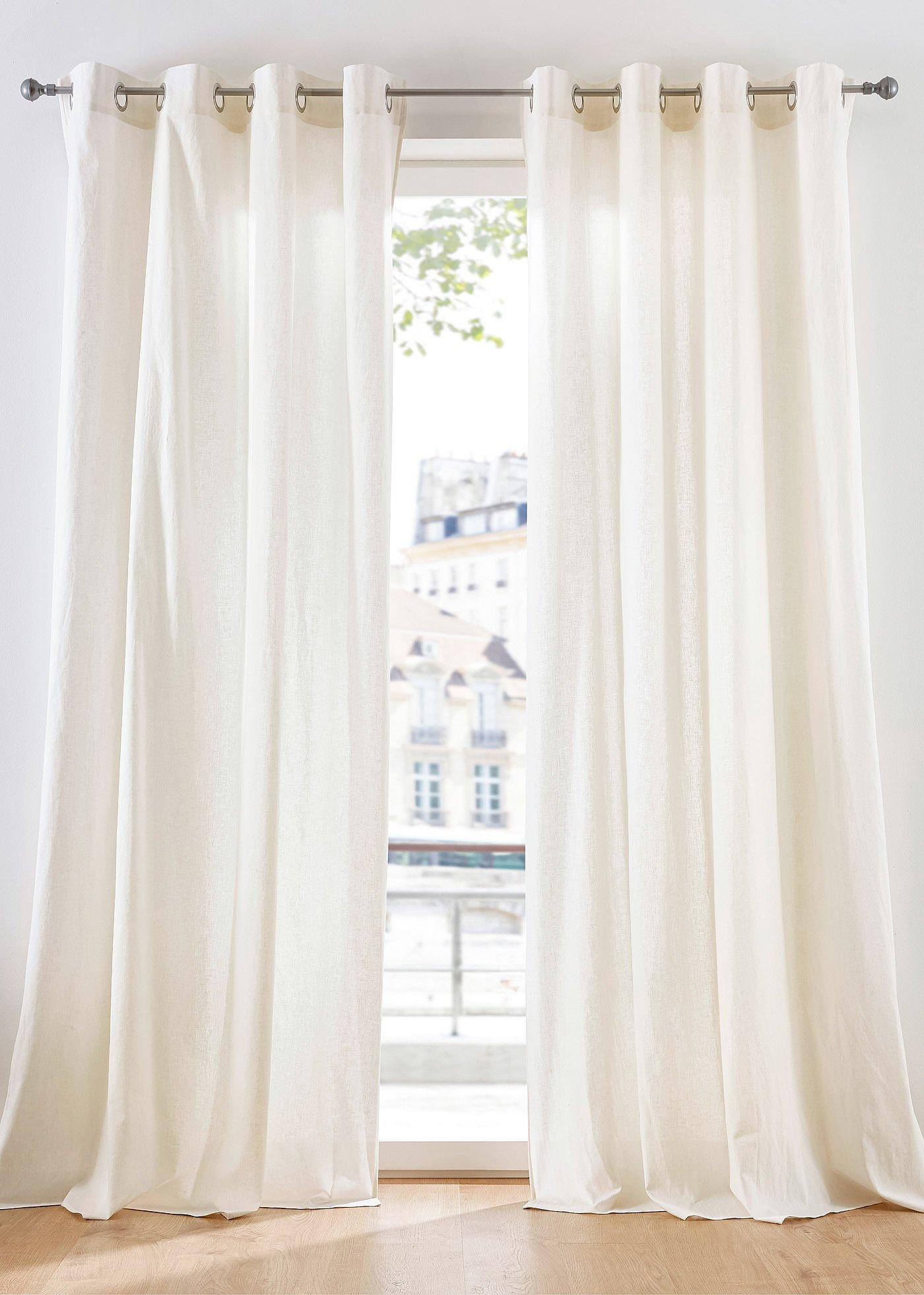 Panneau coton avec teneur en lin (1 pce.)