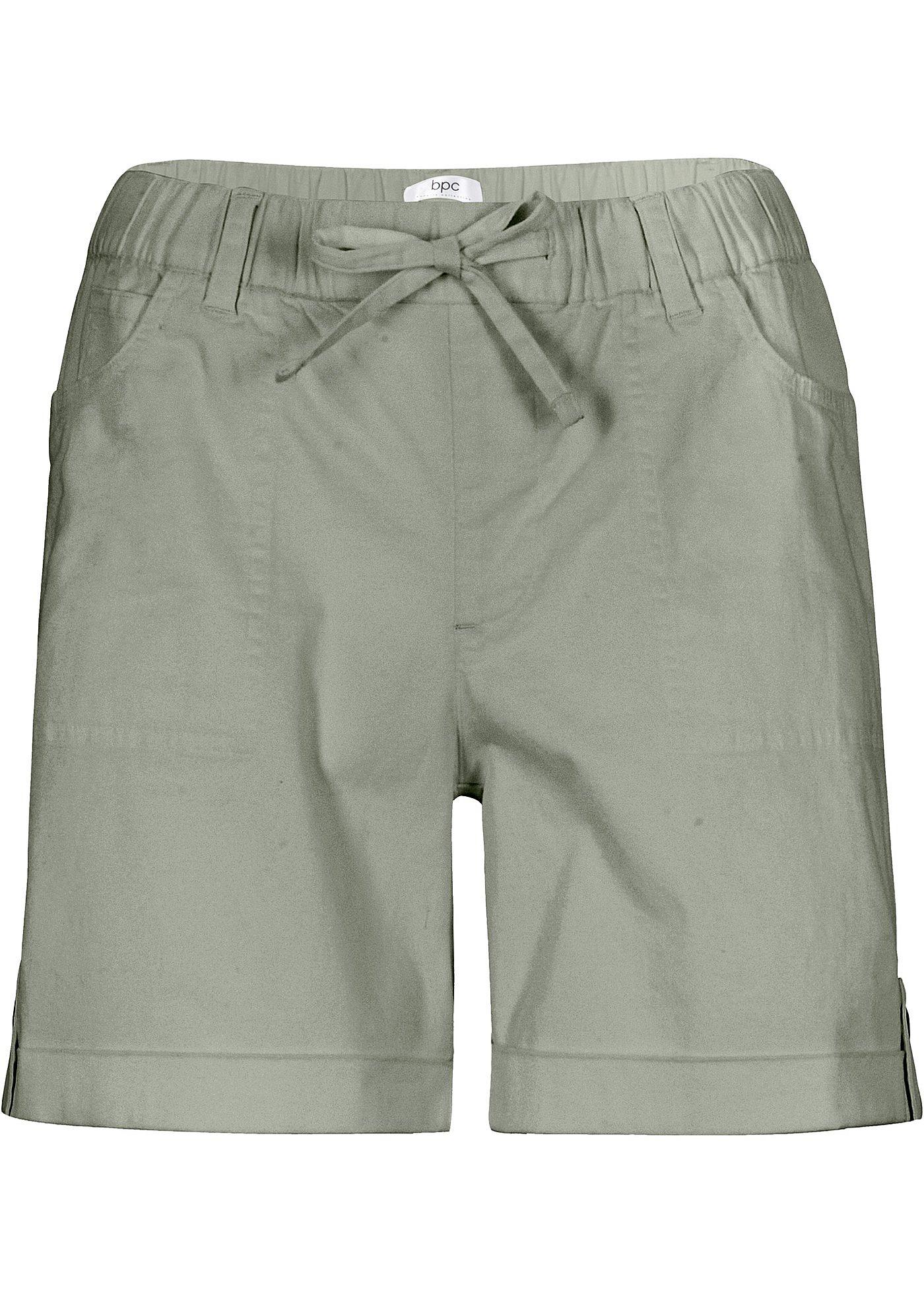 Bermuda coton avec taille élastiquée