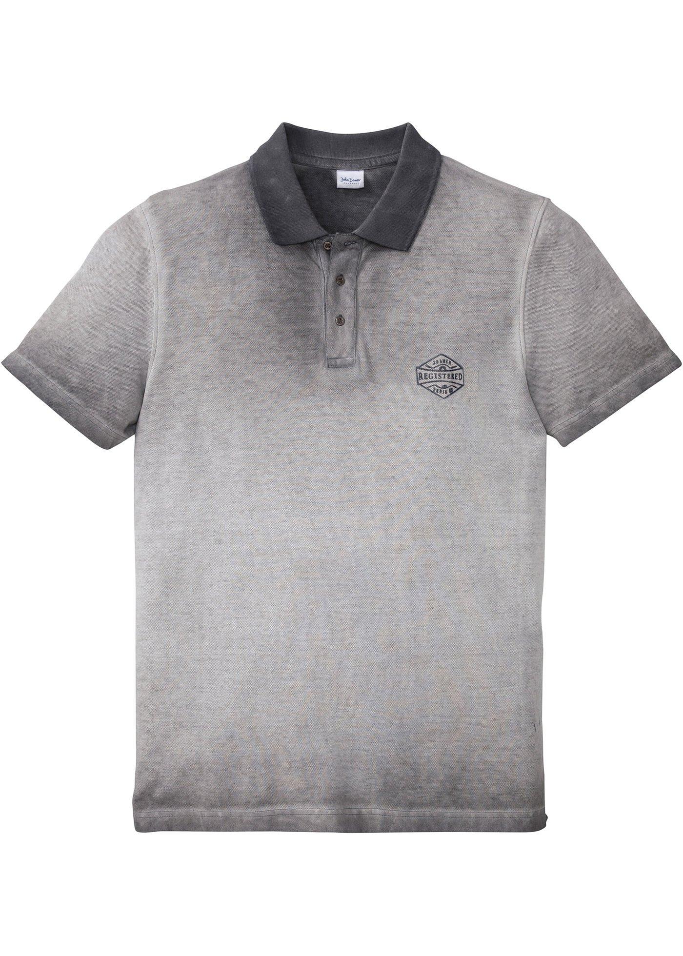 Polo confort pour le ventre au look délavé