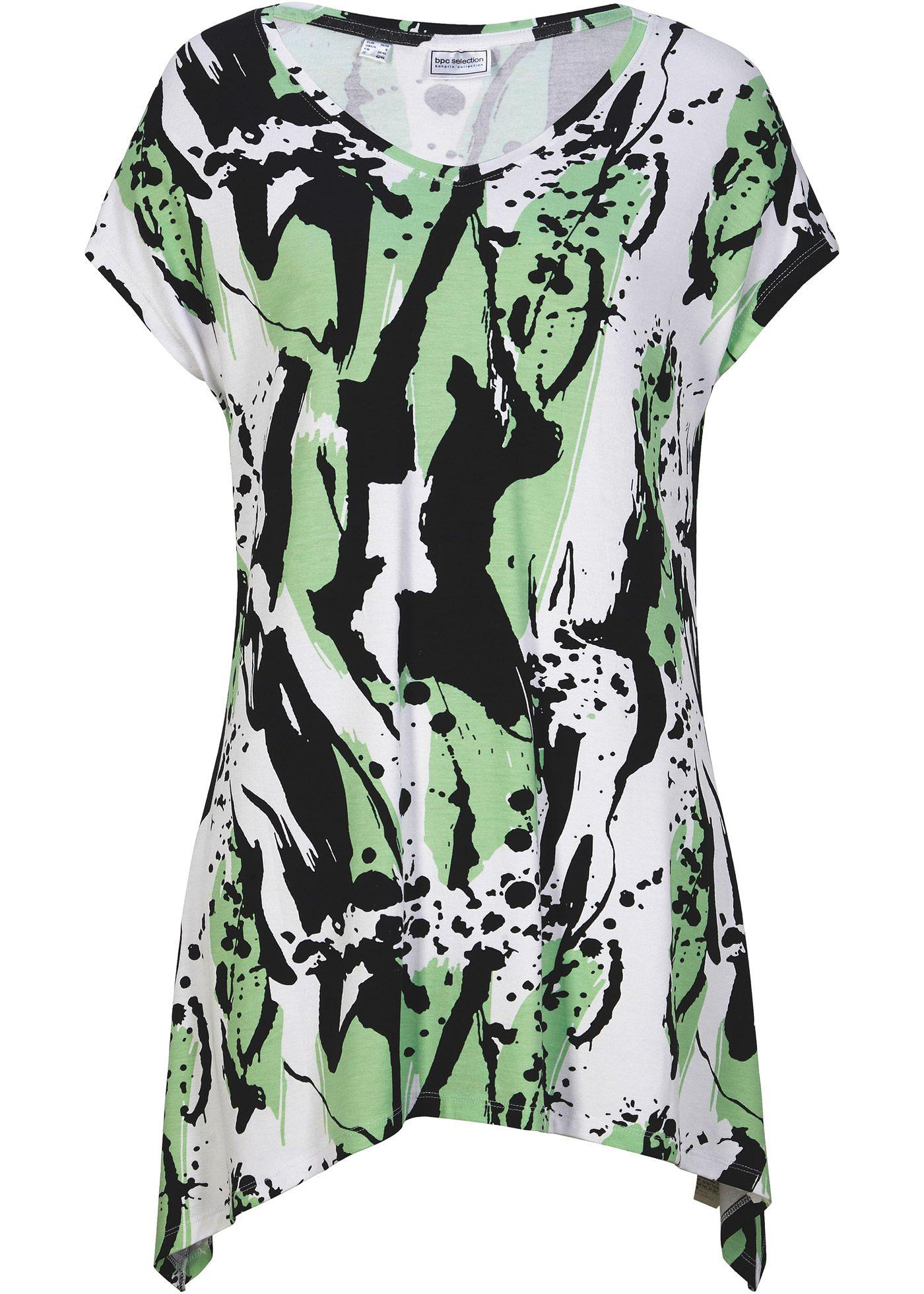 T-shirt long à pans