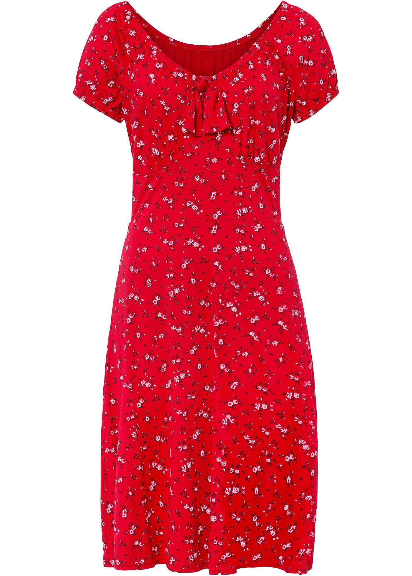 Robe en jersey imprimée