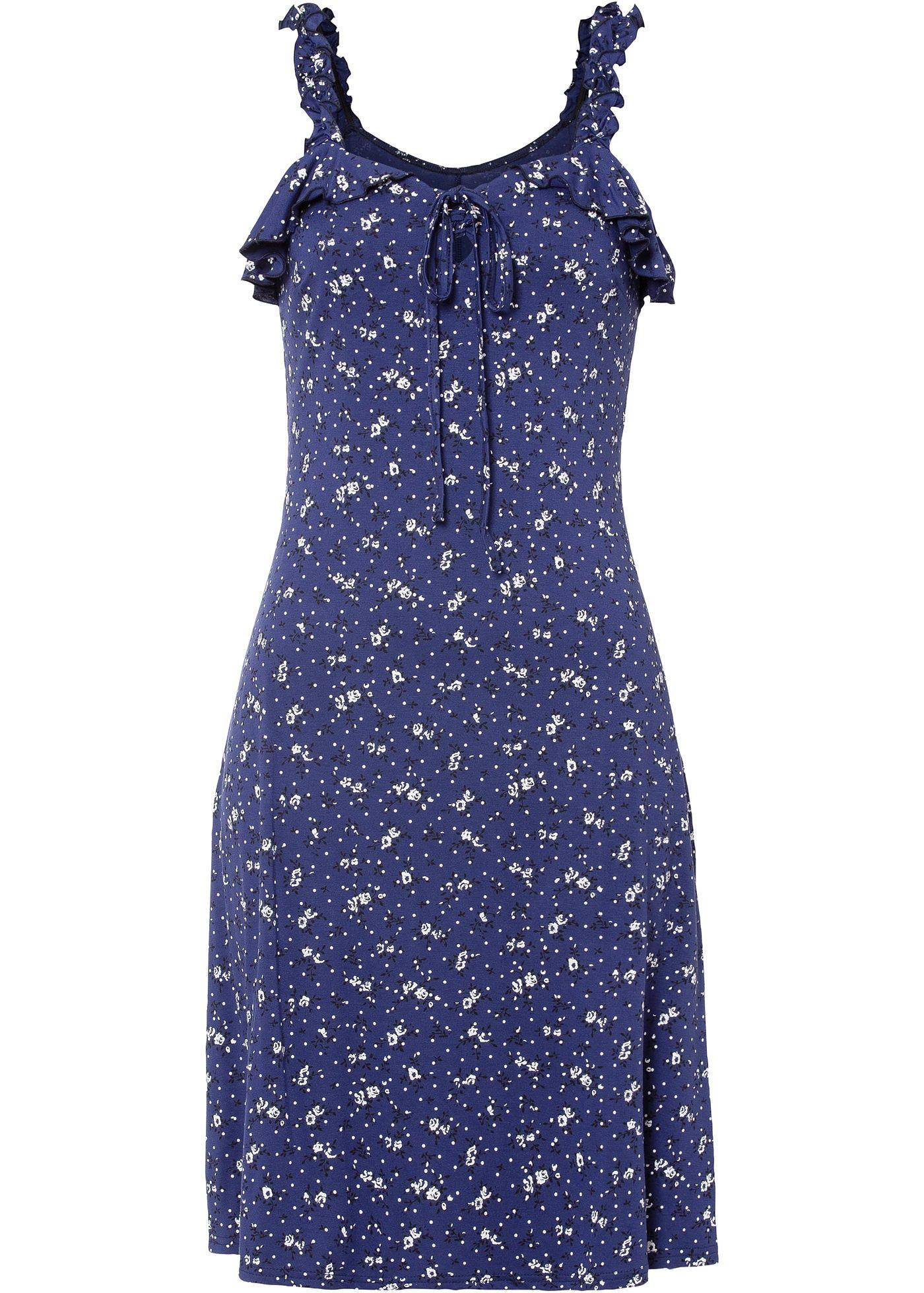 Robe en jersey imprimée