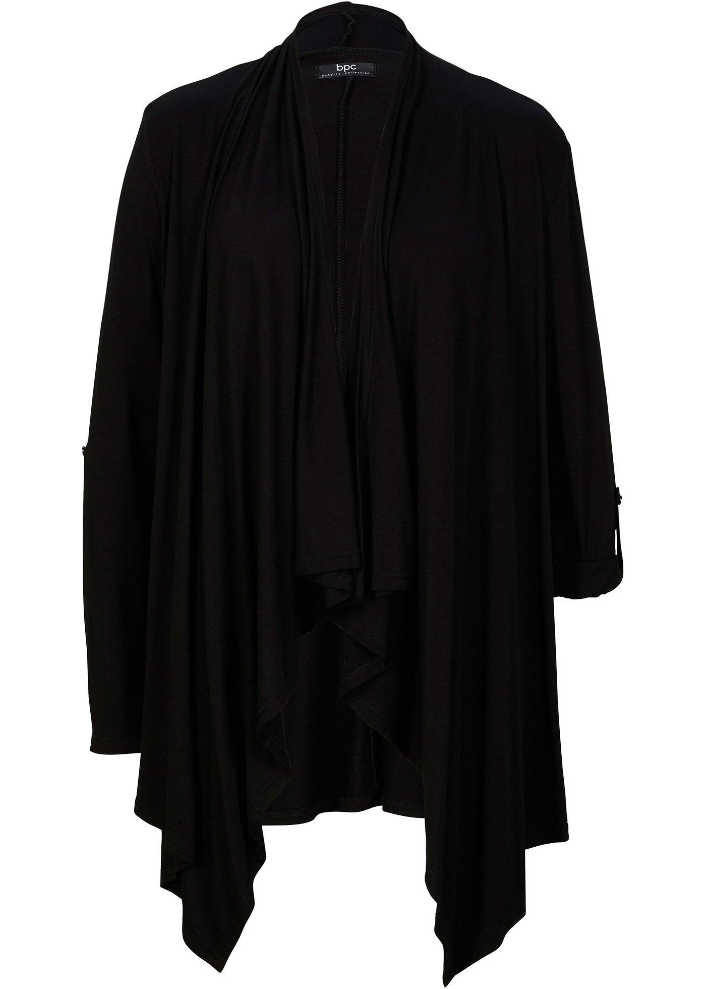 Gilet long avec base à pans