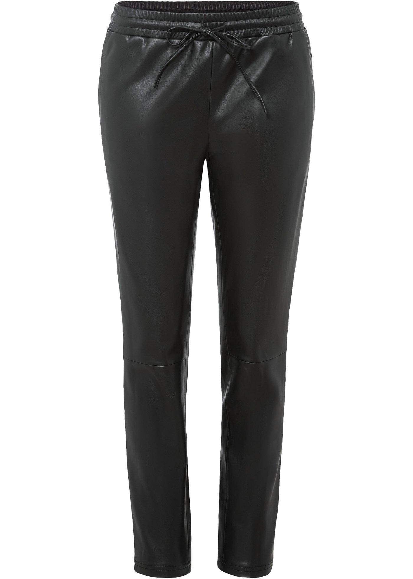 Pantalon en synthétique imitation cuir