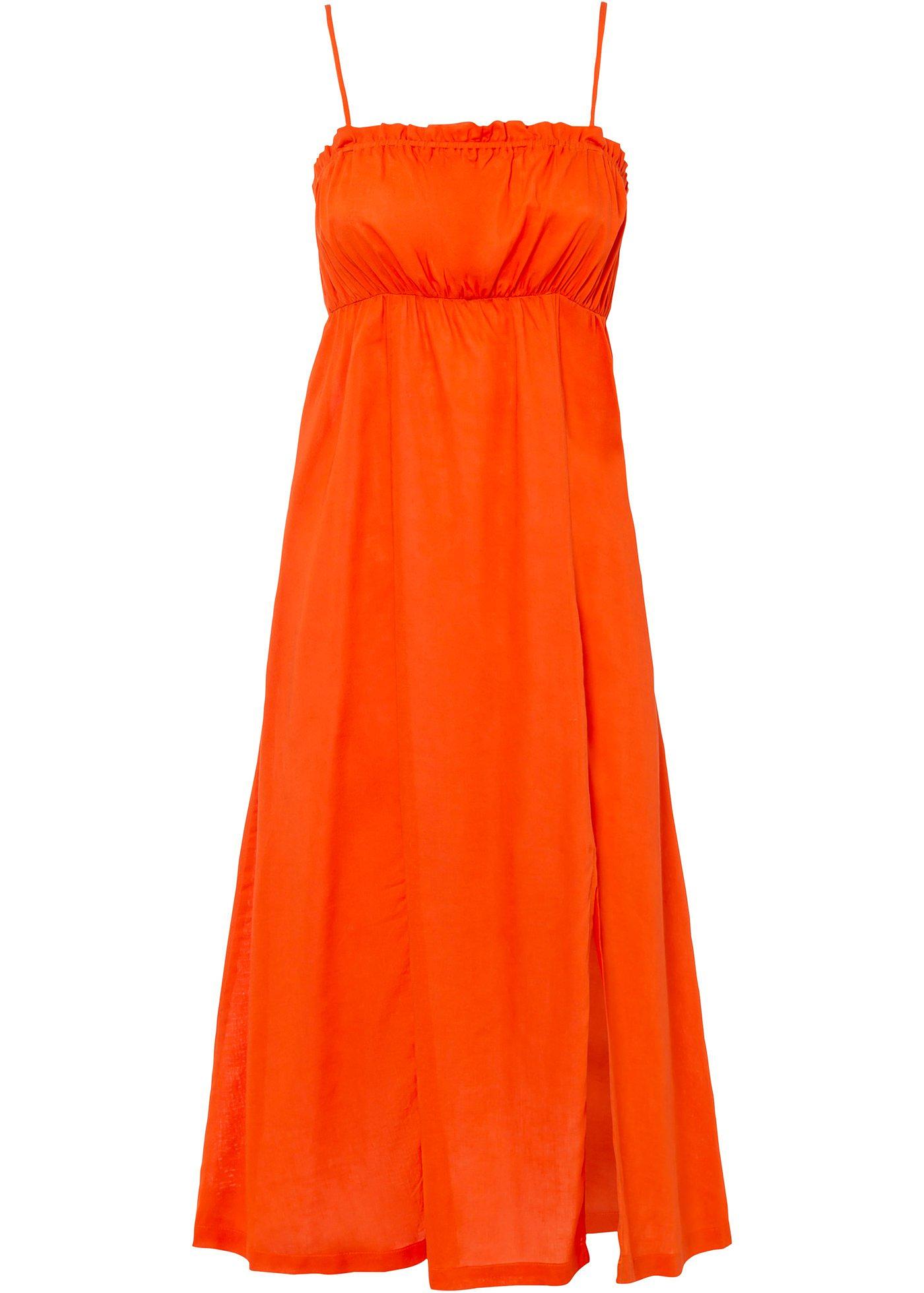 Robe en mélange lin