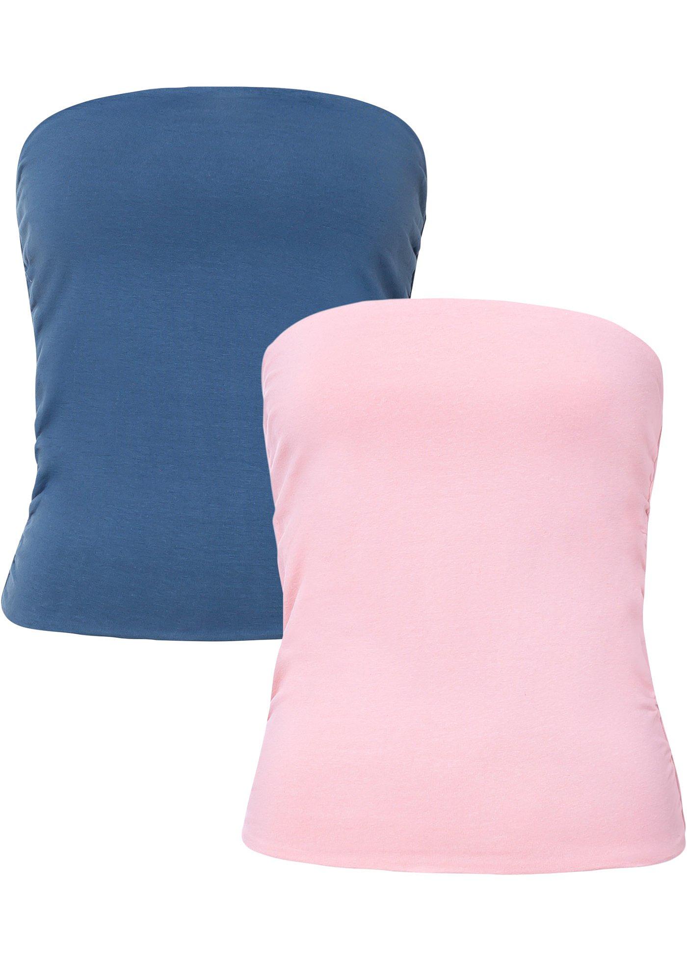 Lot de 2 tops bandeaux