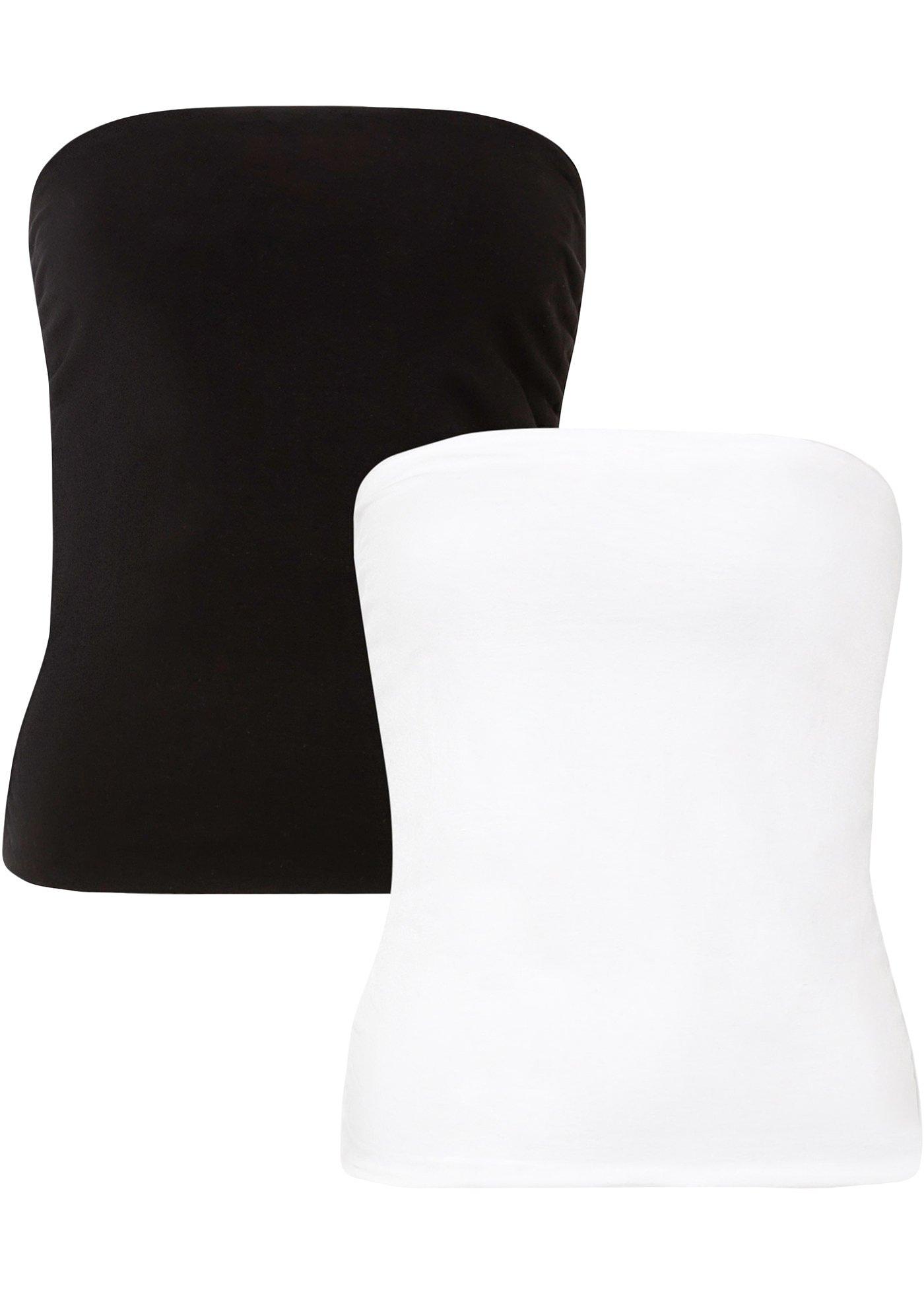 Lot de 2 tops bandeaux