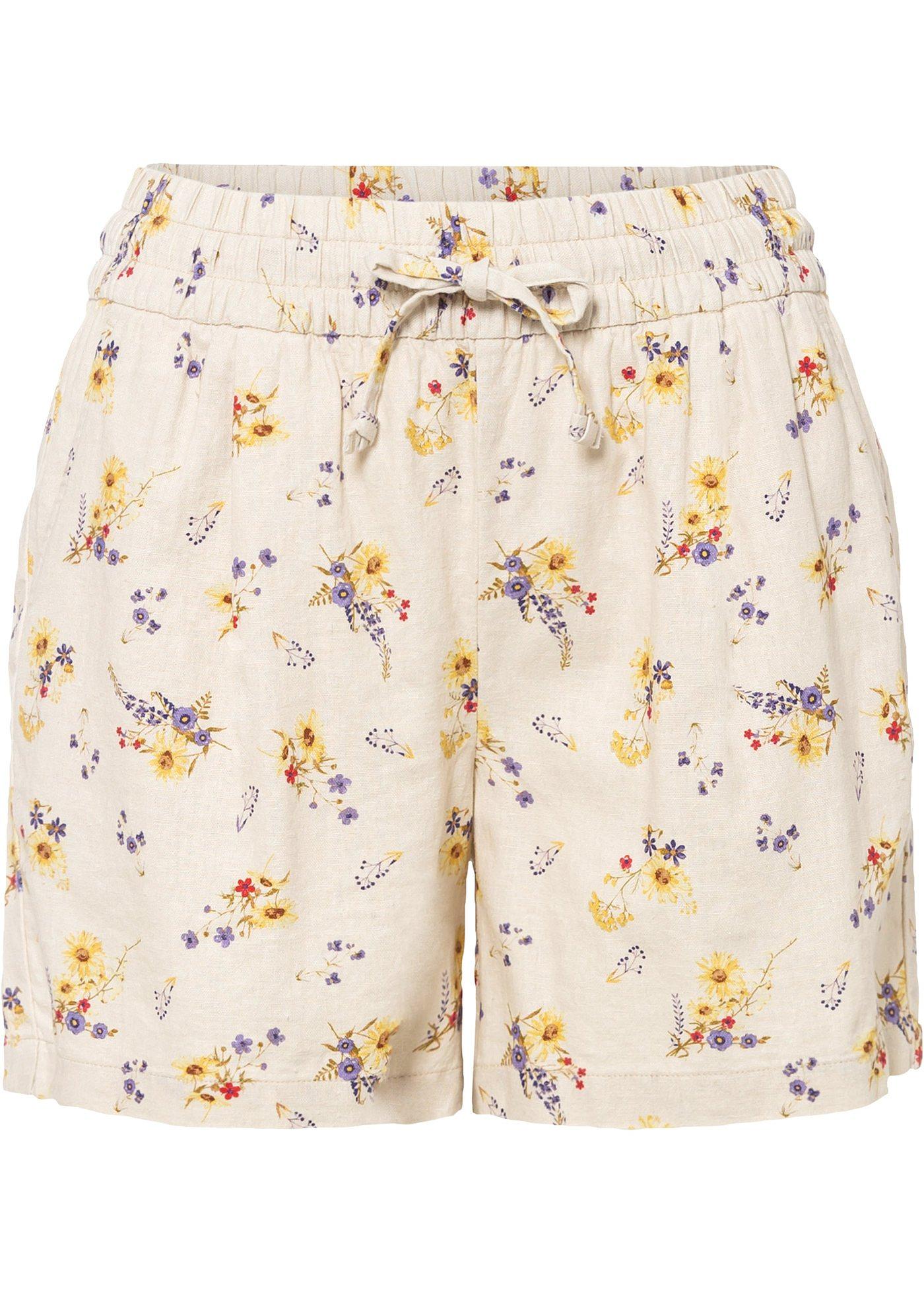 Short en lin majoritaire