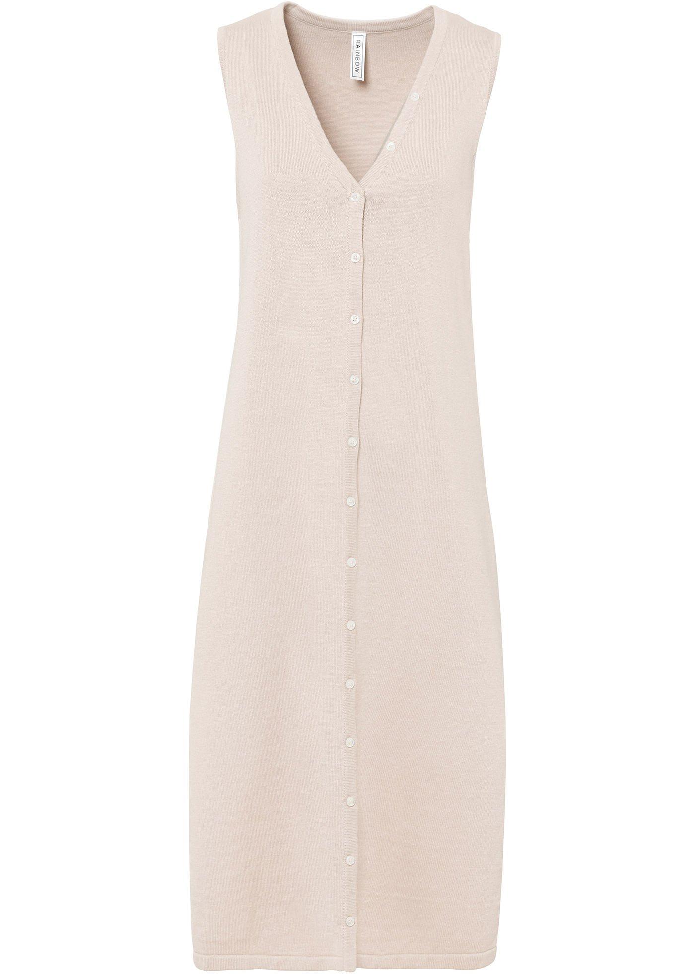 Gilet long en maille