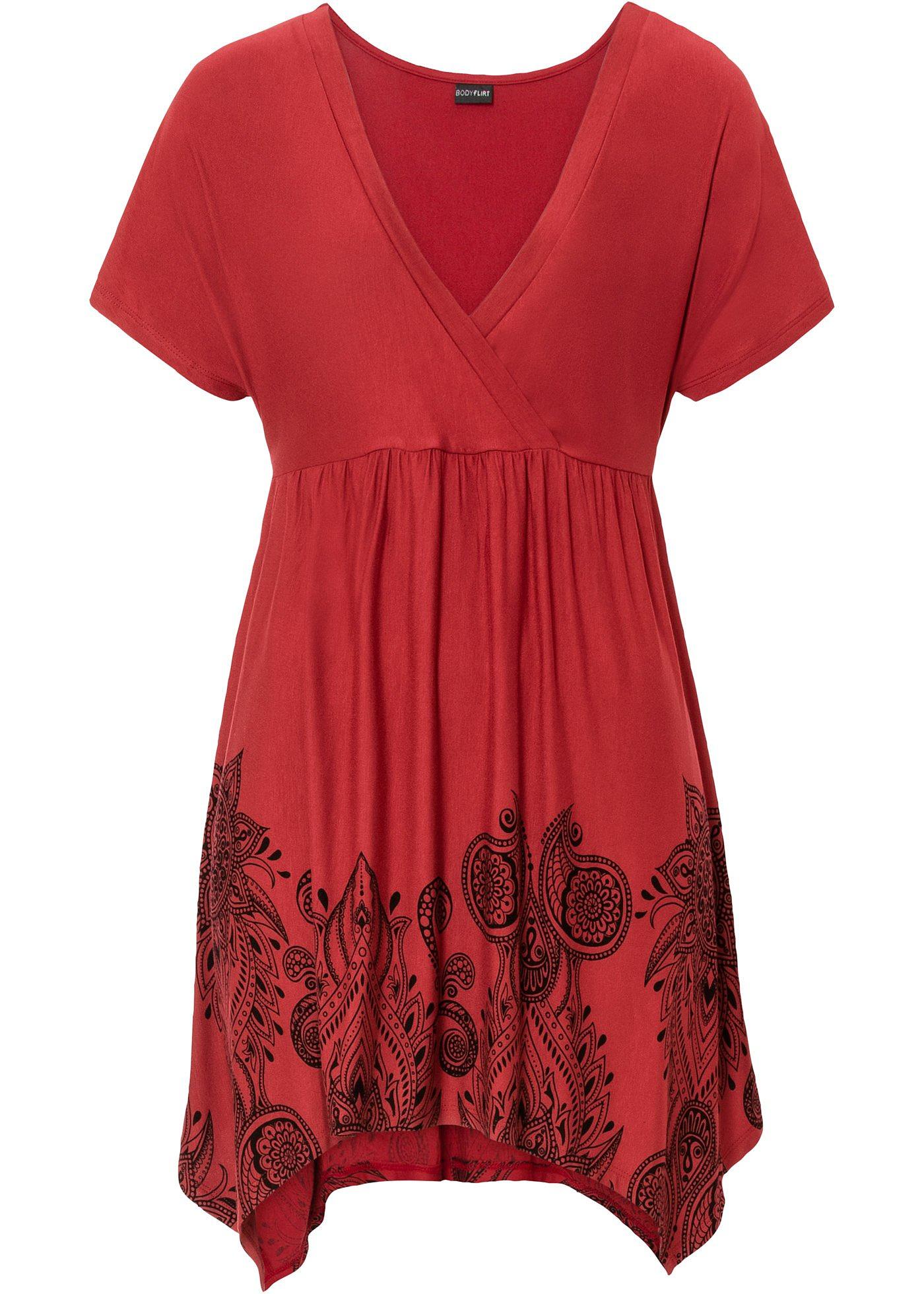 T-shirt avec base à pans