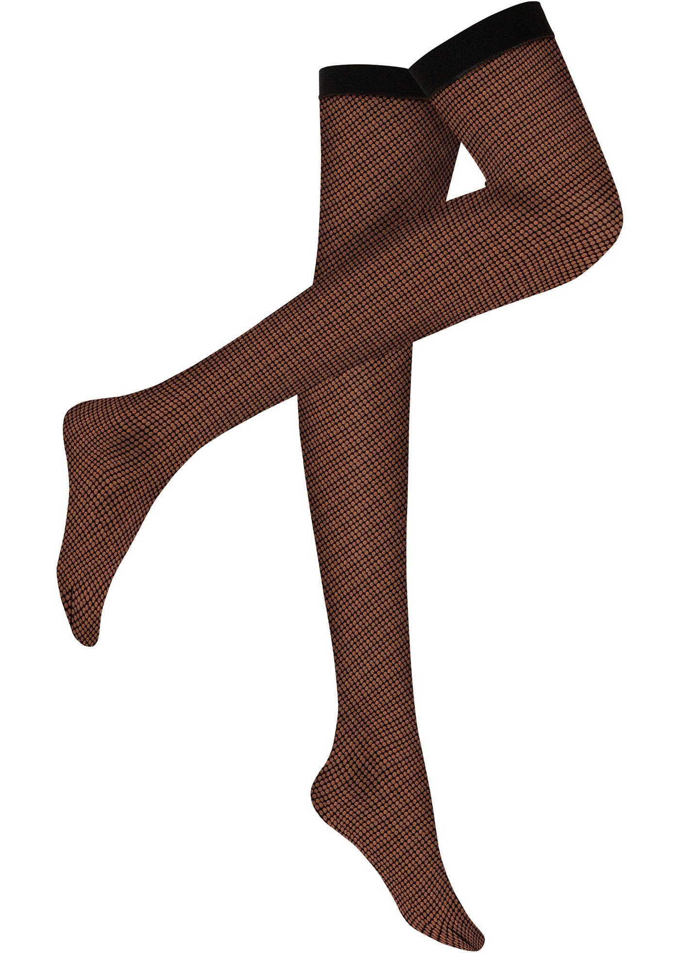 Bas aspect résille 30den