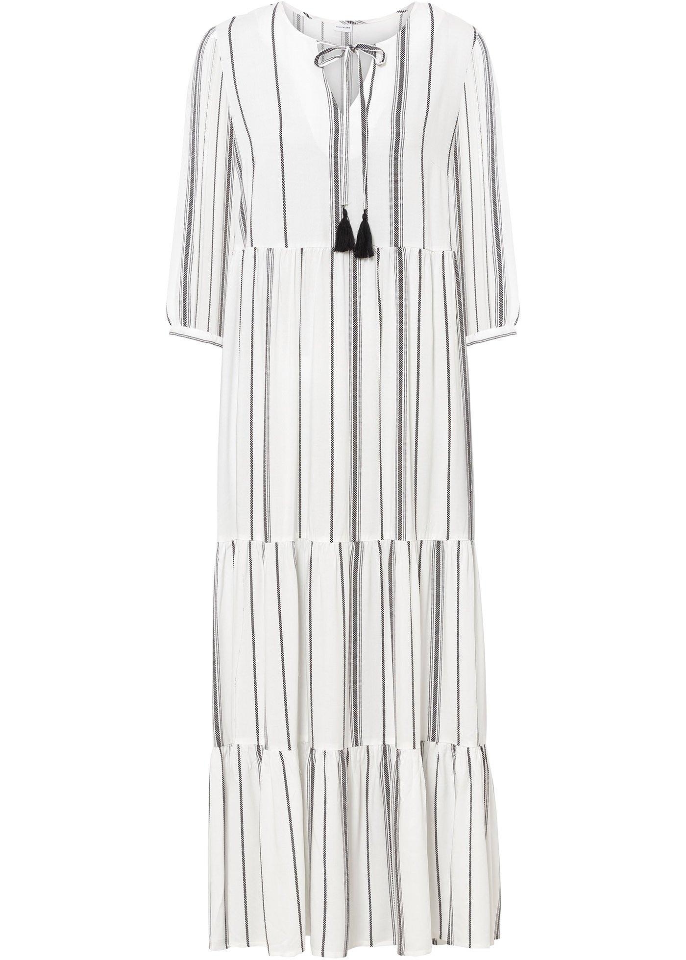 Robe longue en viscose