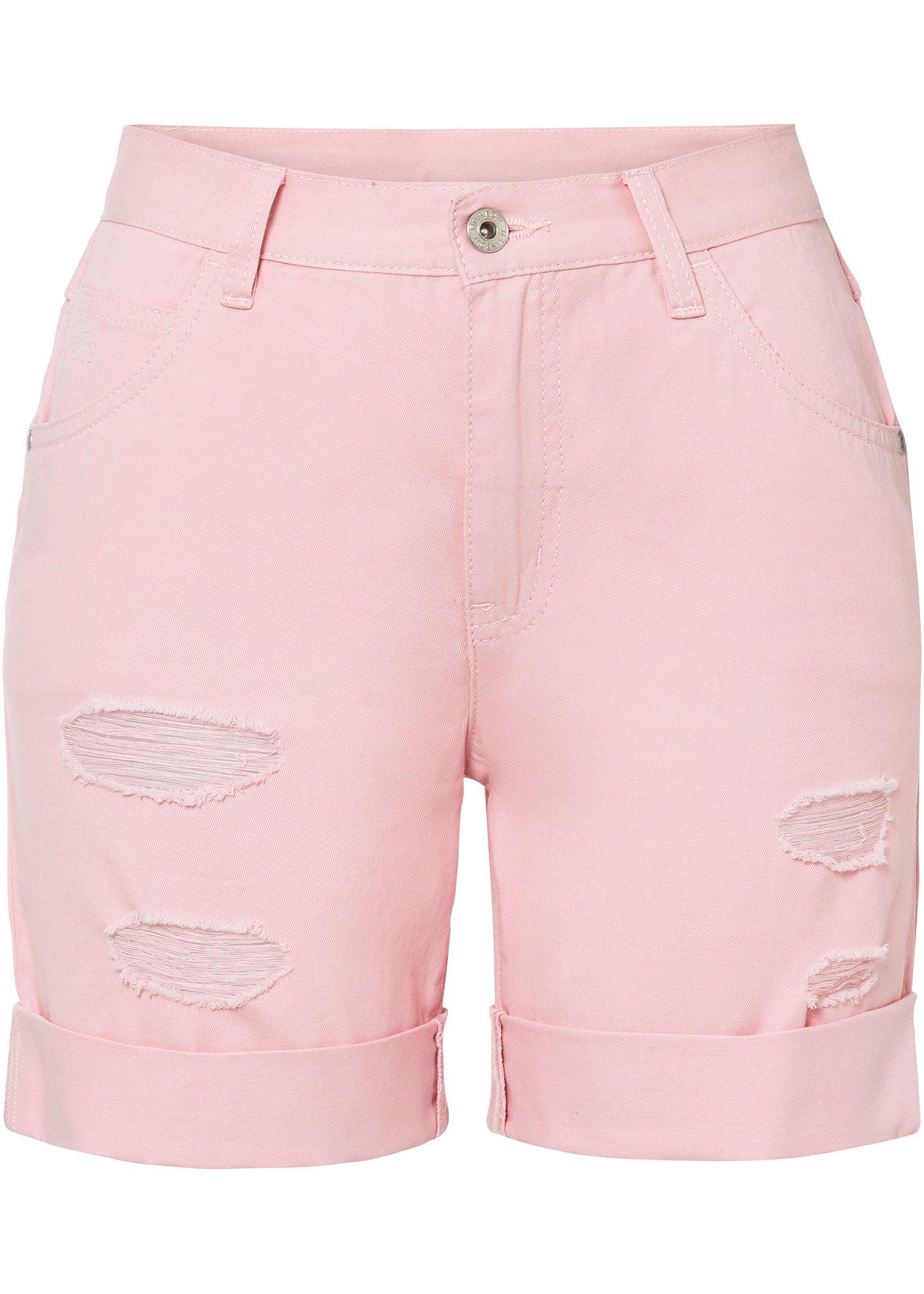 Short en twill Mom Fit