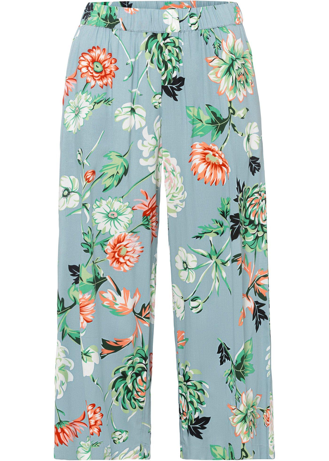 Jupe-culotte imprimée en viscose durable