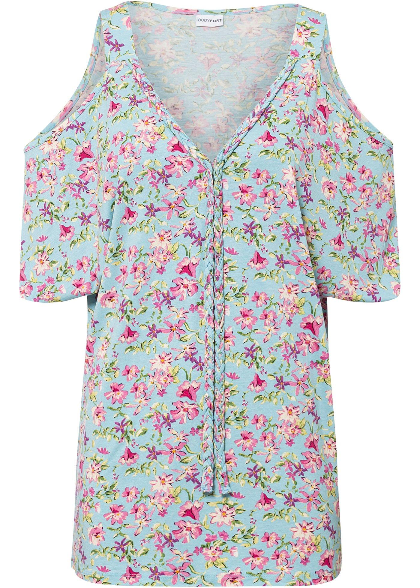 T-shirt manches chauve-souris imprimé