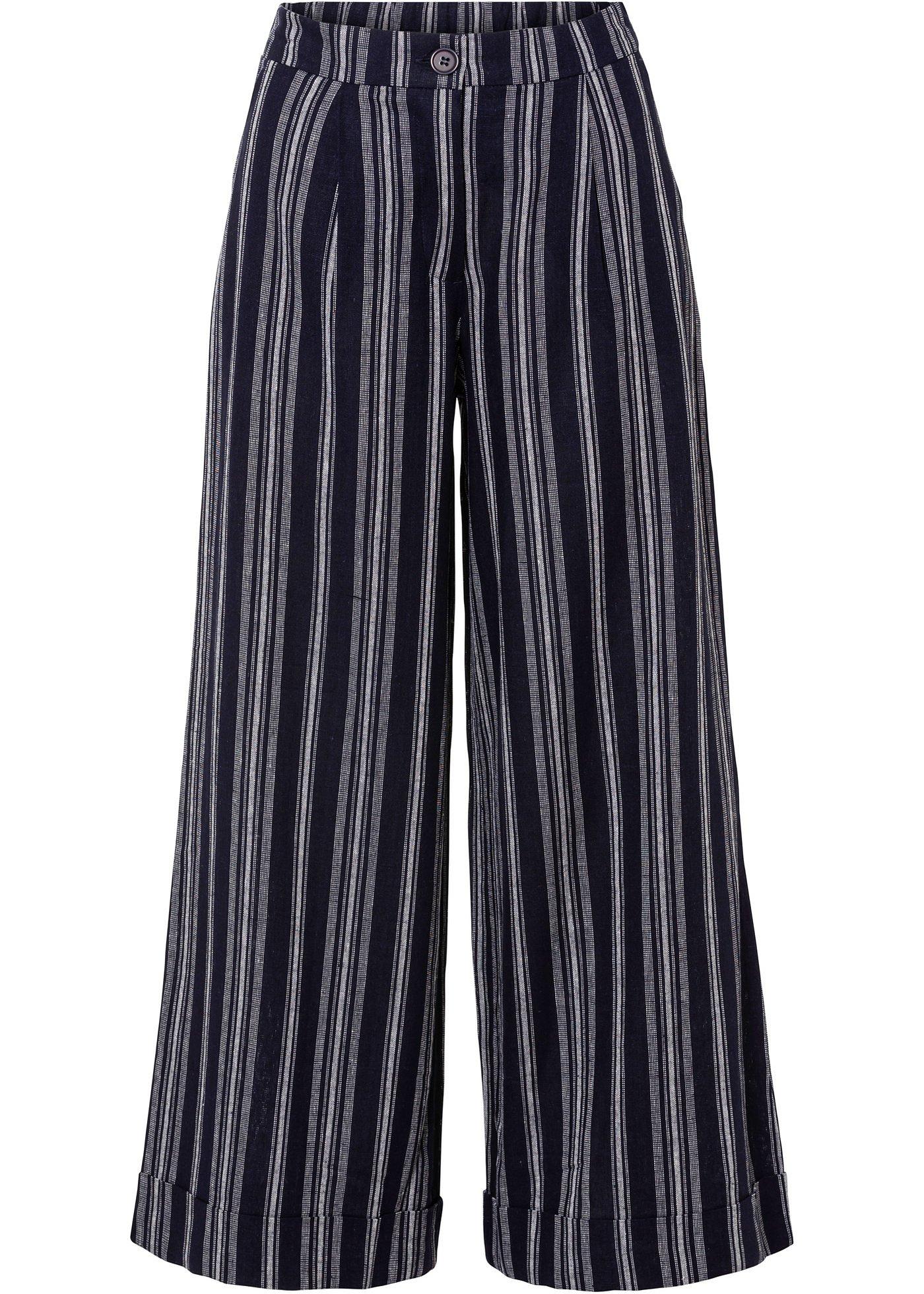 Pantalon en lin majoritaire