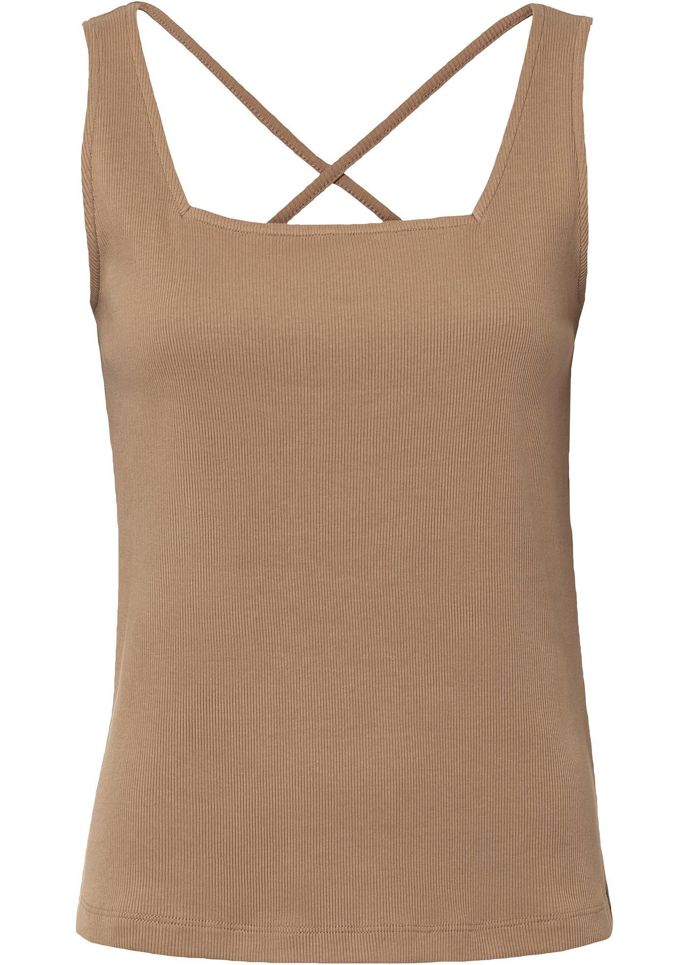 Top avec laçage au dos