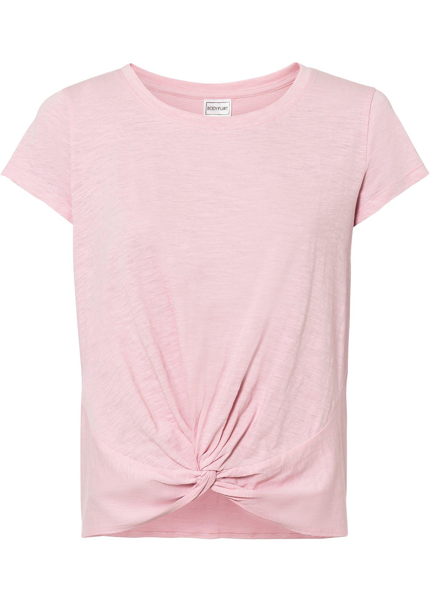 T-shirt avec détail nœud