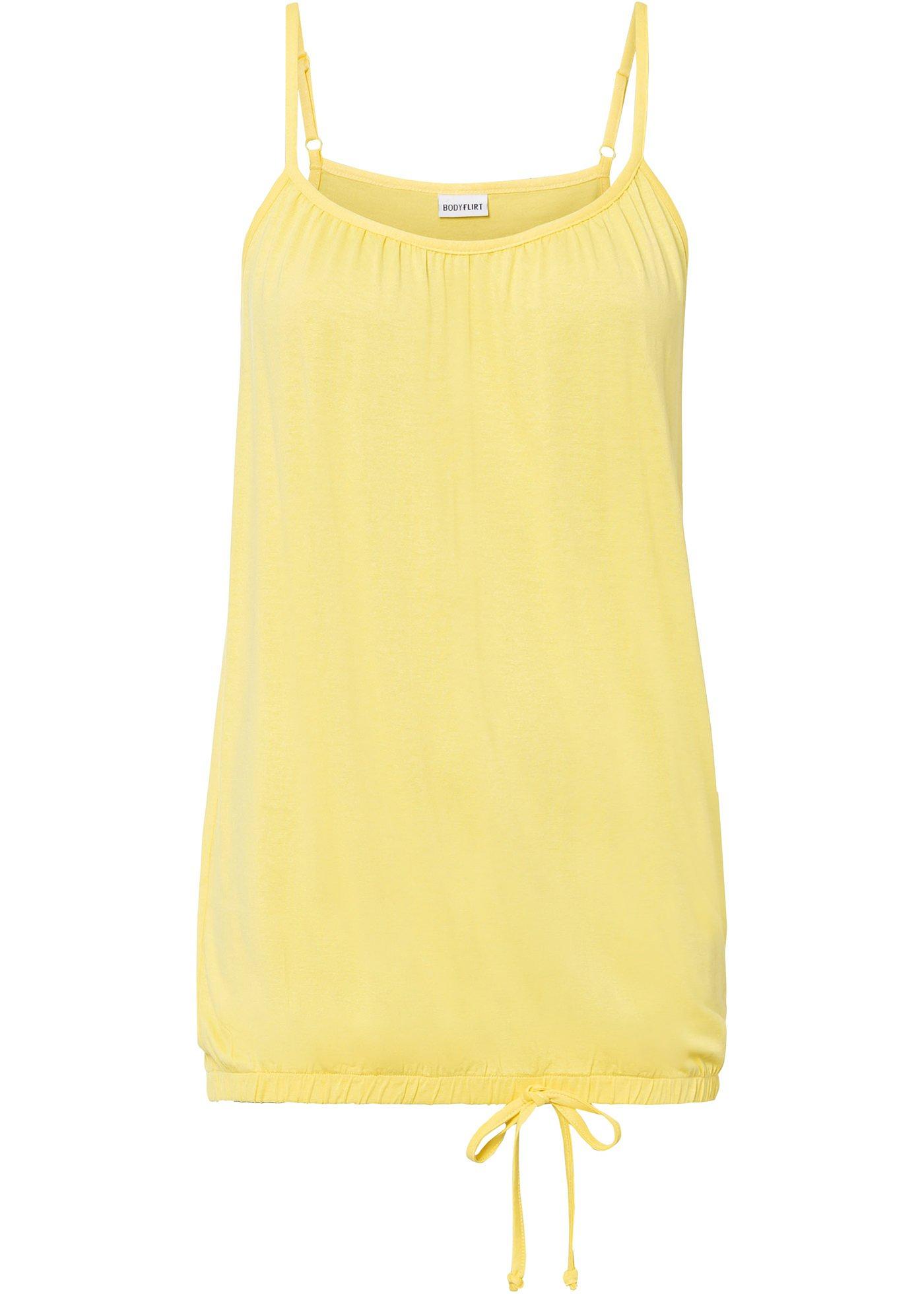 Top à bretelles spaghetti en viscose durable