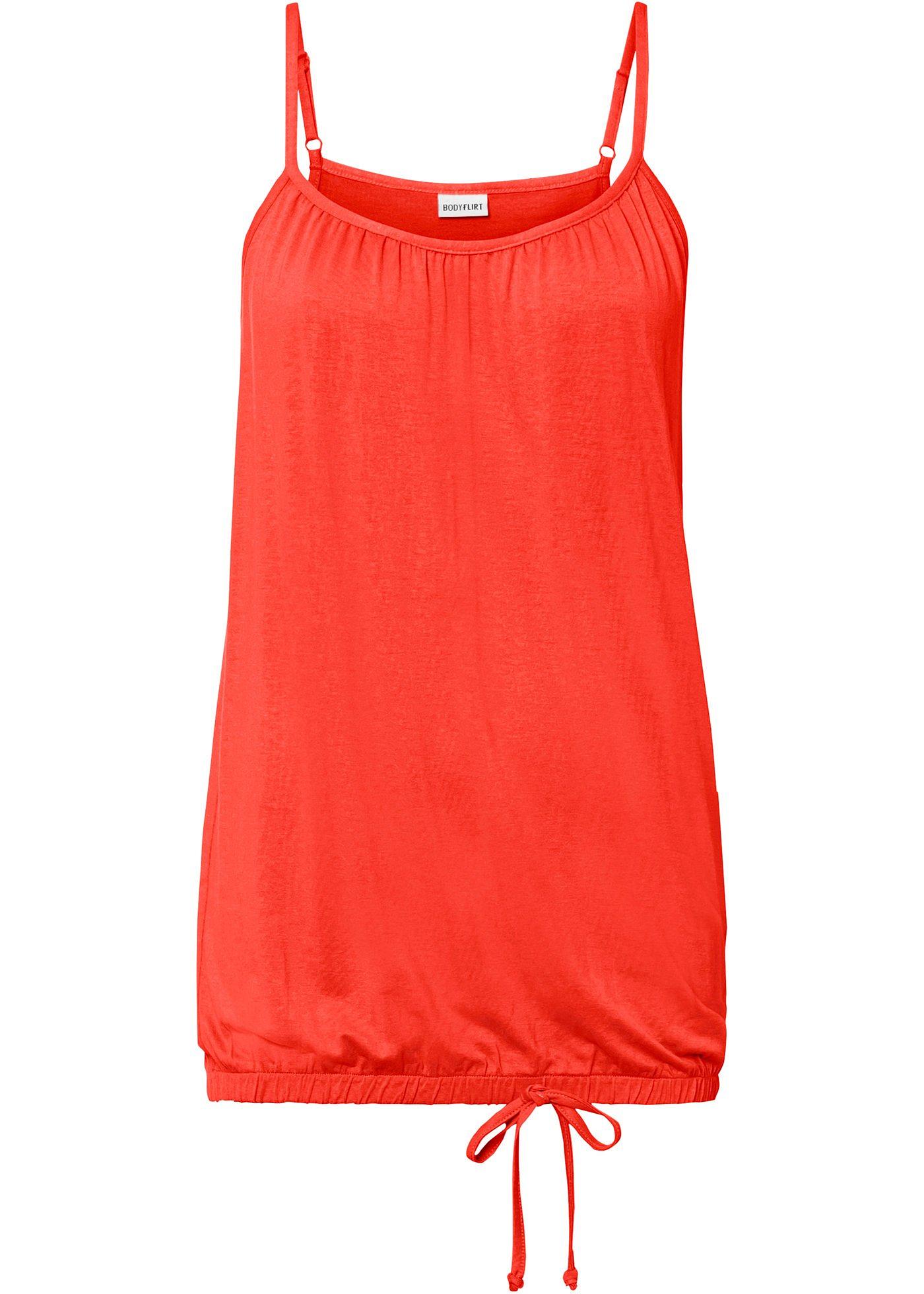 Top à bretelles spaghetti en viscose durable