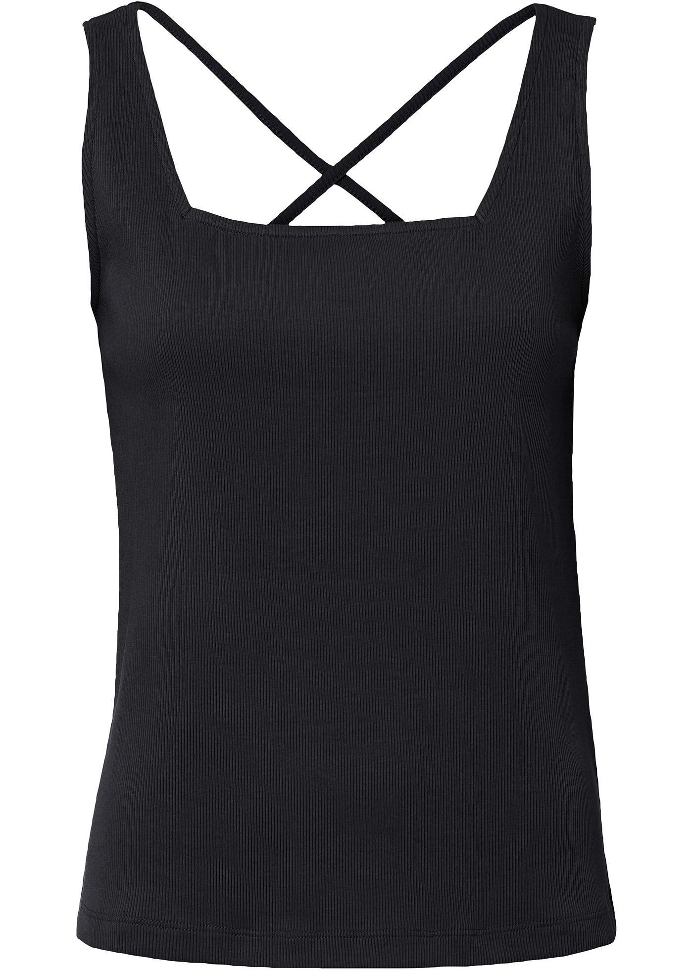 Top avec laçage au dos