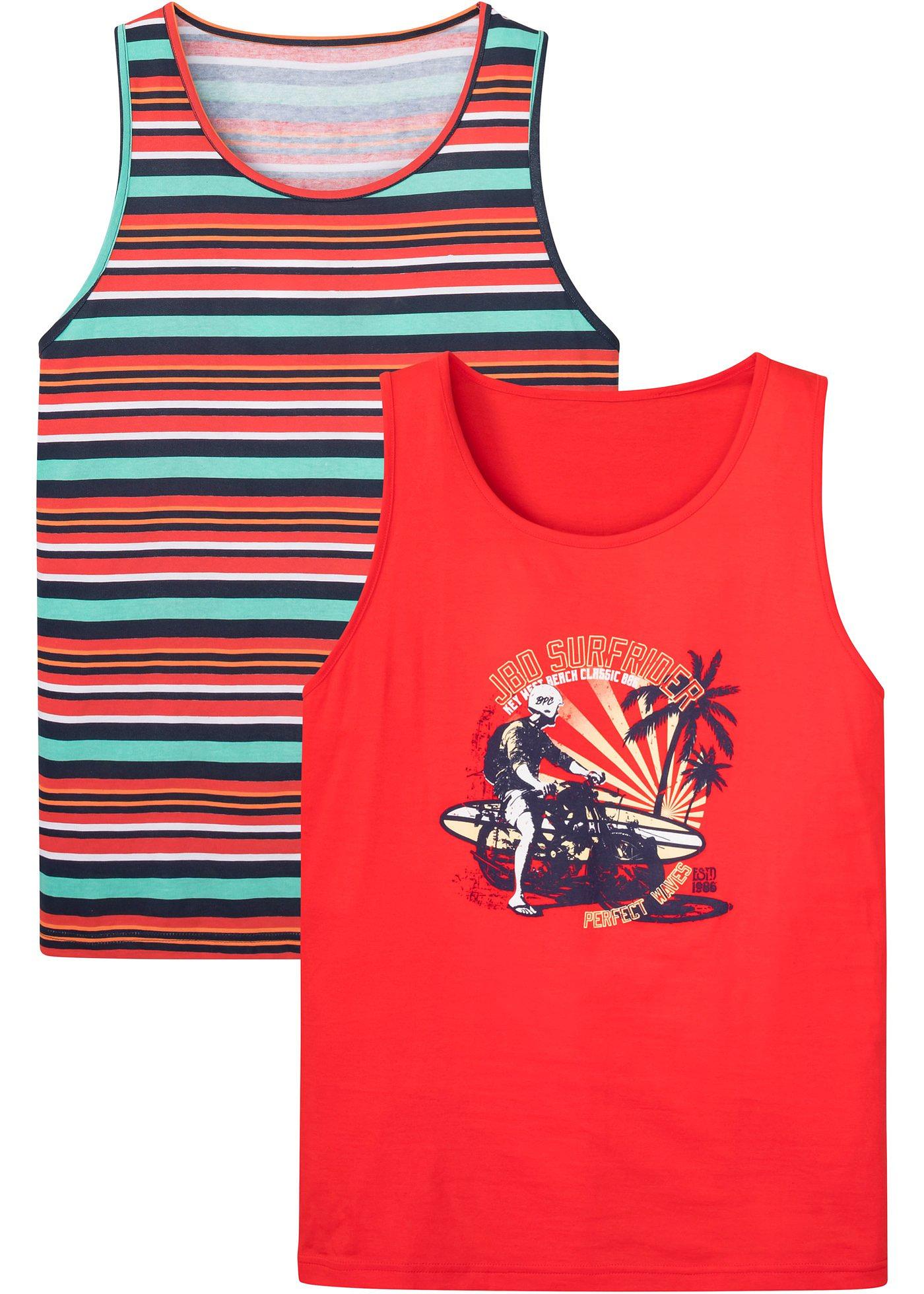 Lot de 2 débardeurs