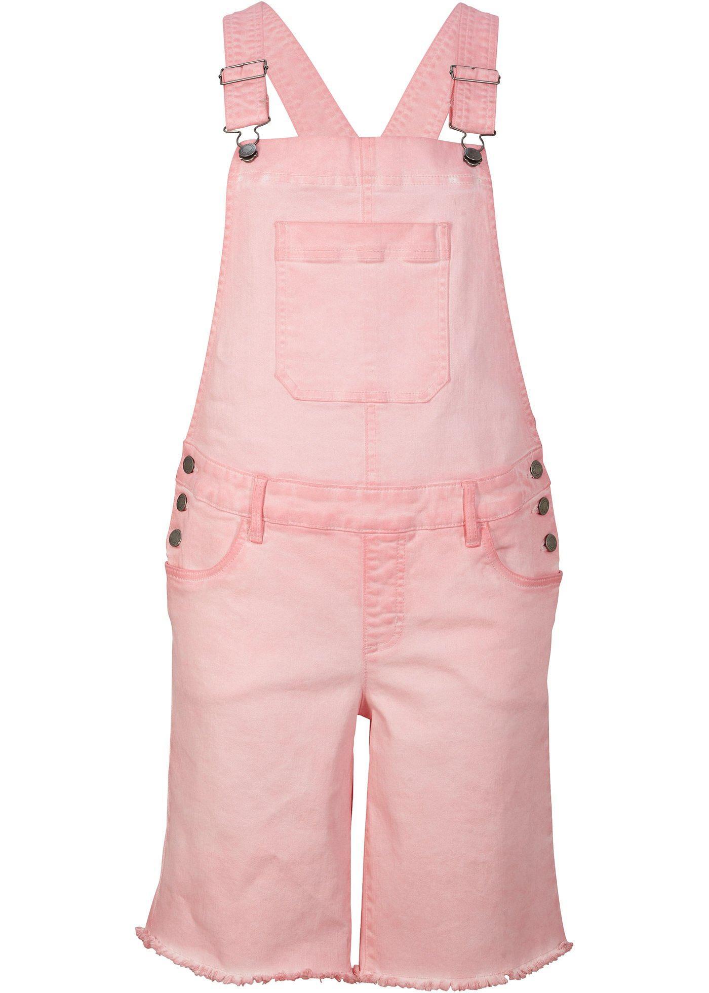 Salopette en jean confort stretch, Wide