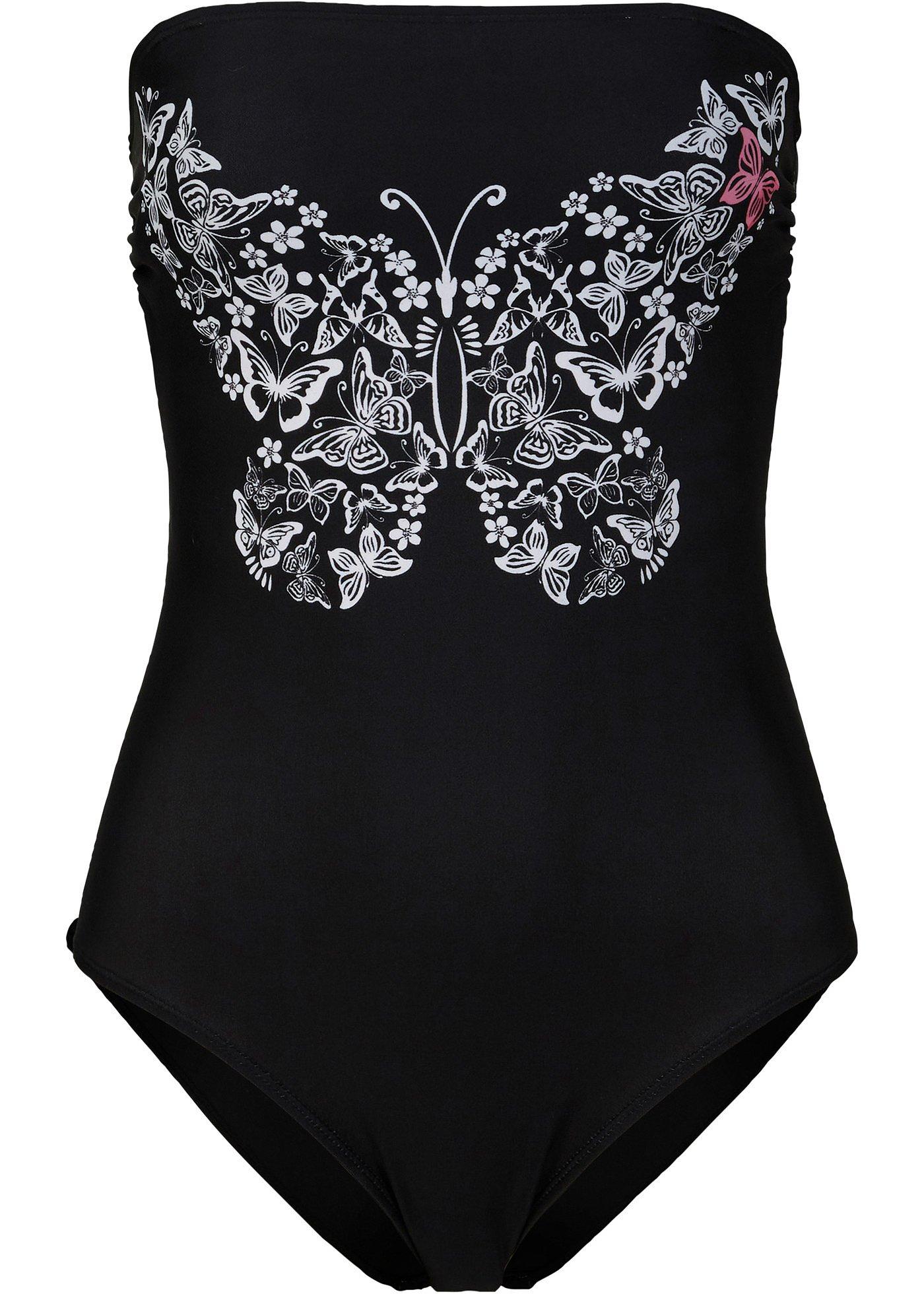 Maillot 1 pièce bandeau