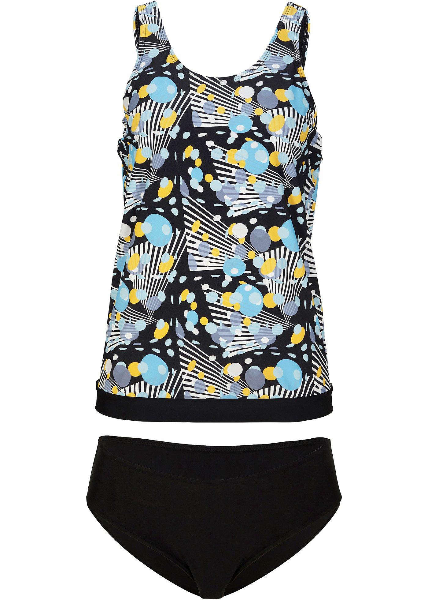 Tankini oversize grande stature (Ens. 2 pces.) avec polyamide recyclé