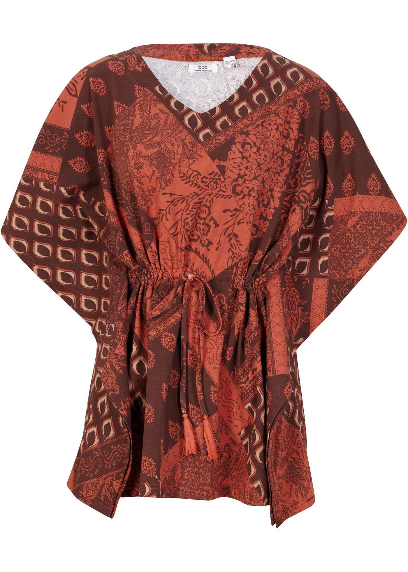 Tunique avec lien à nouer