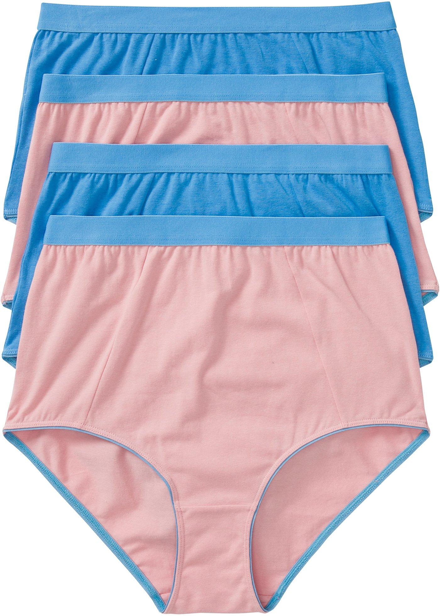 Lot de 4 slips taille haute