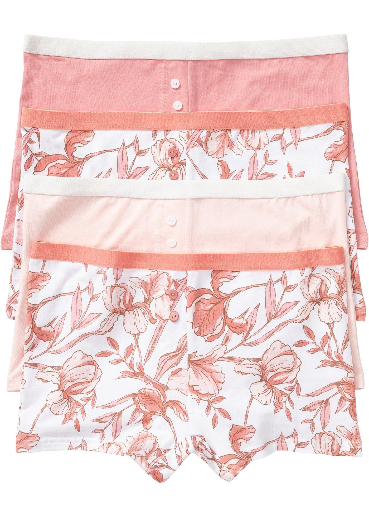 Lot de 4 boxers femme