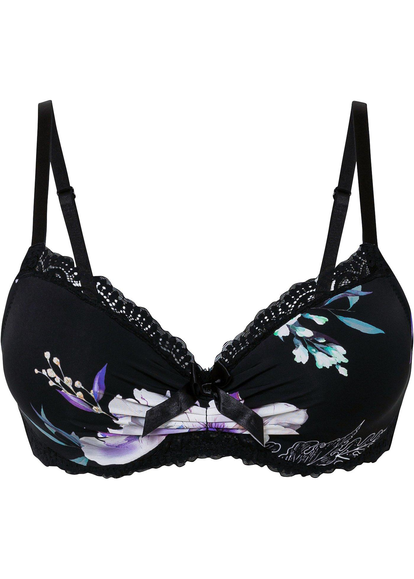 Soutien-gorge à coques et armatures avec matériau recyclé