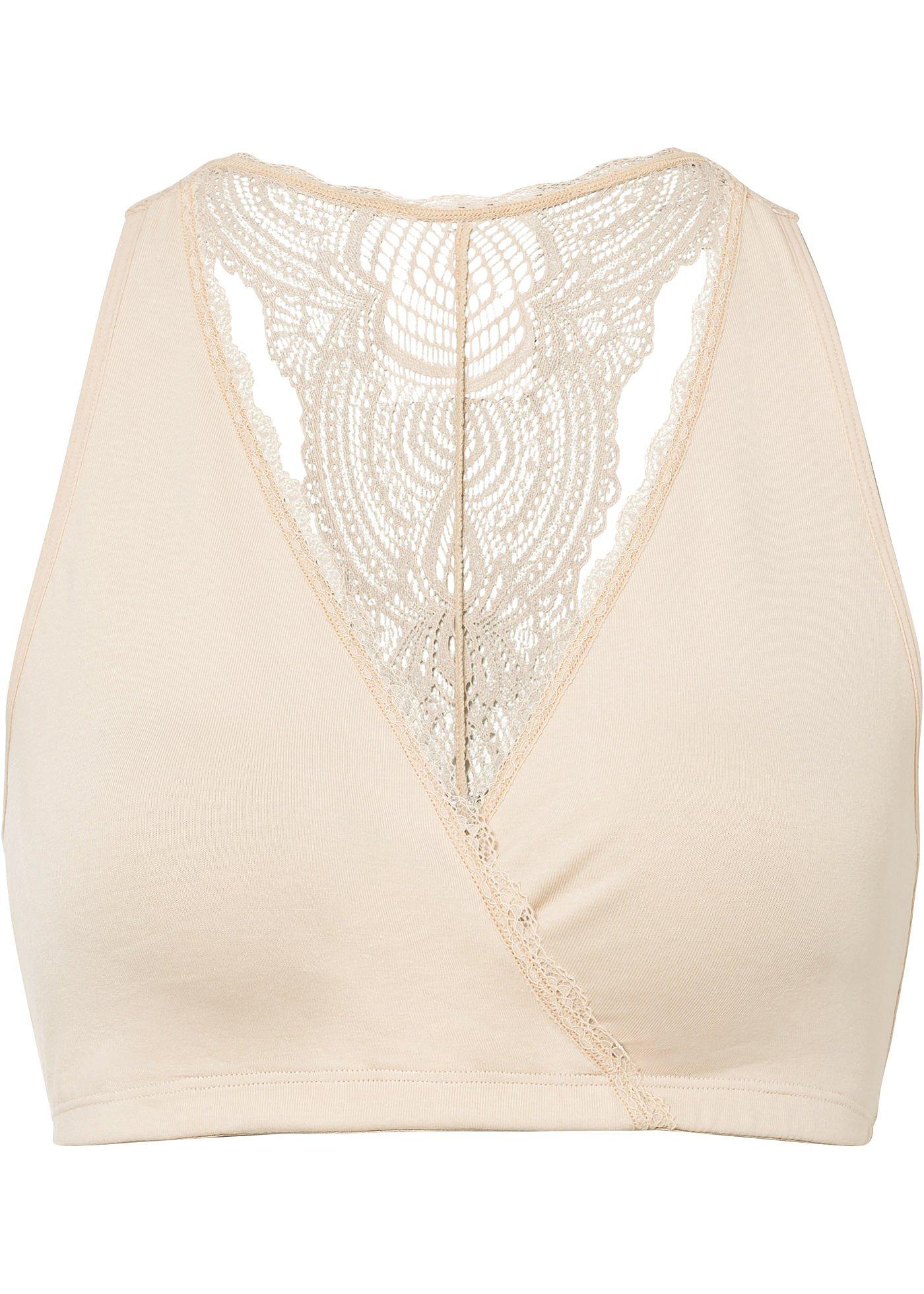 Brassière d'allaitement avec coton bio