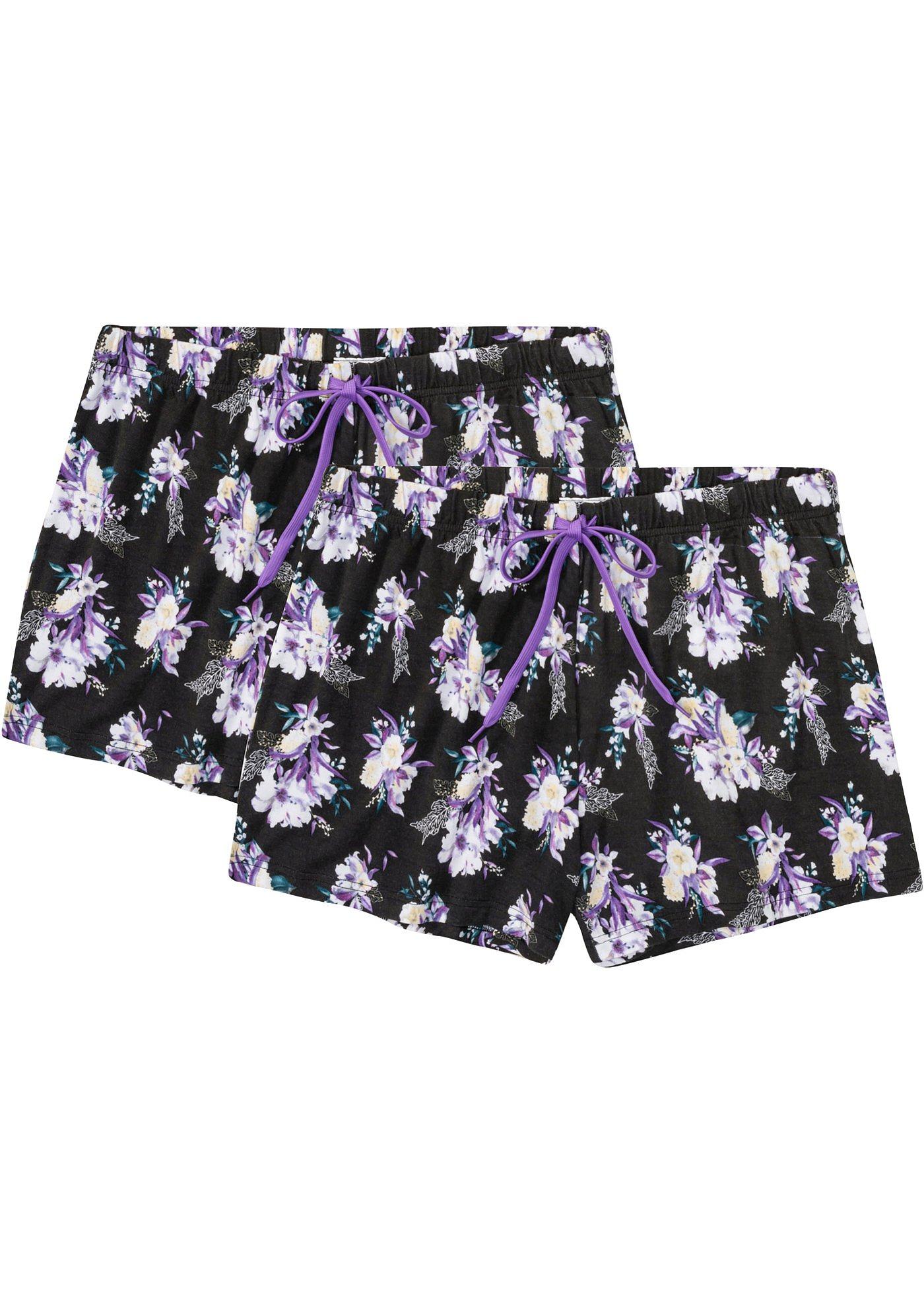 Lot de 2 shorts en modal